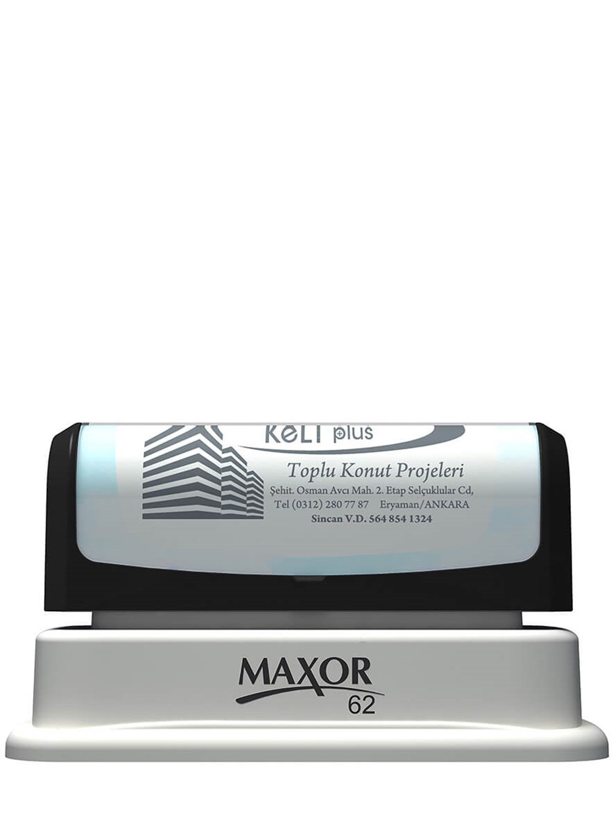 Maxor K-62 43x78 Kendinden Mürekkepli Kaşe Teknobutik.com'da