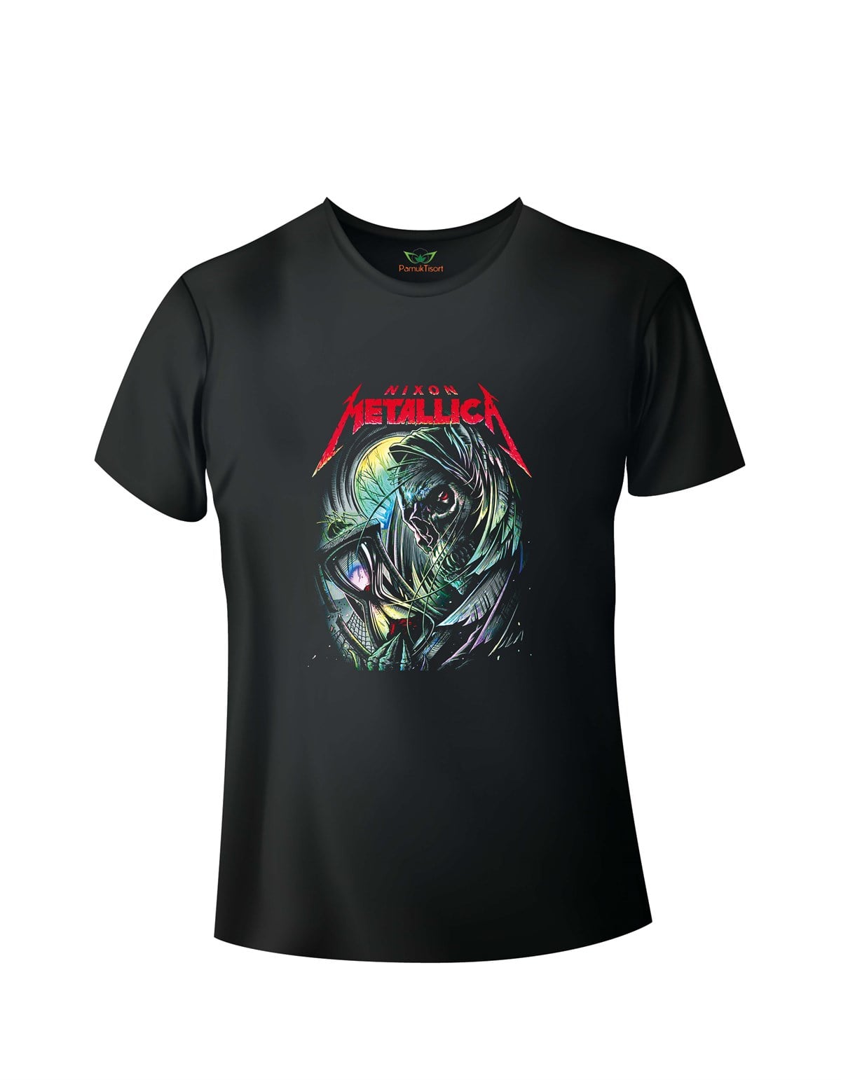 Metalika5 Baskılı Basic Tshirt