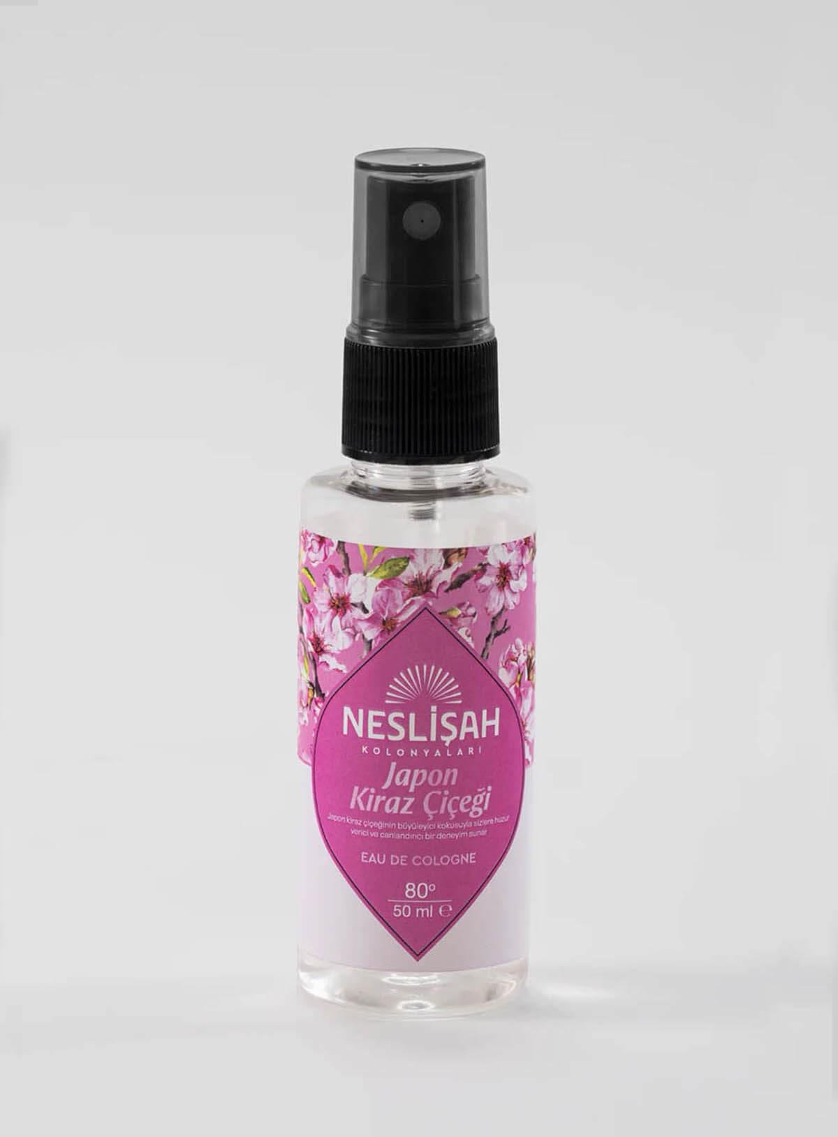 Neslişah Fıs Fıs'lı 80 Derece Japon Kirazı Çiçeği Kolonyası 50ml Teknobutik.com'da