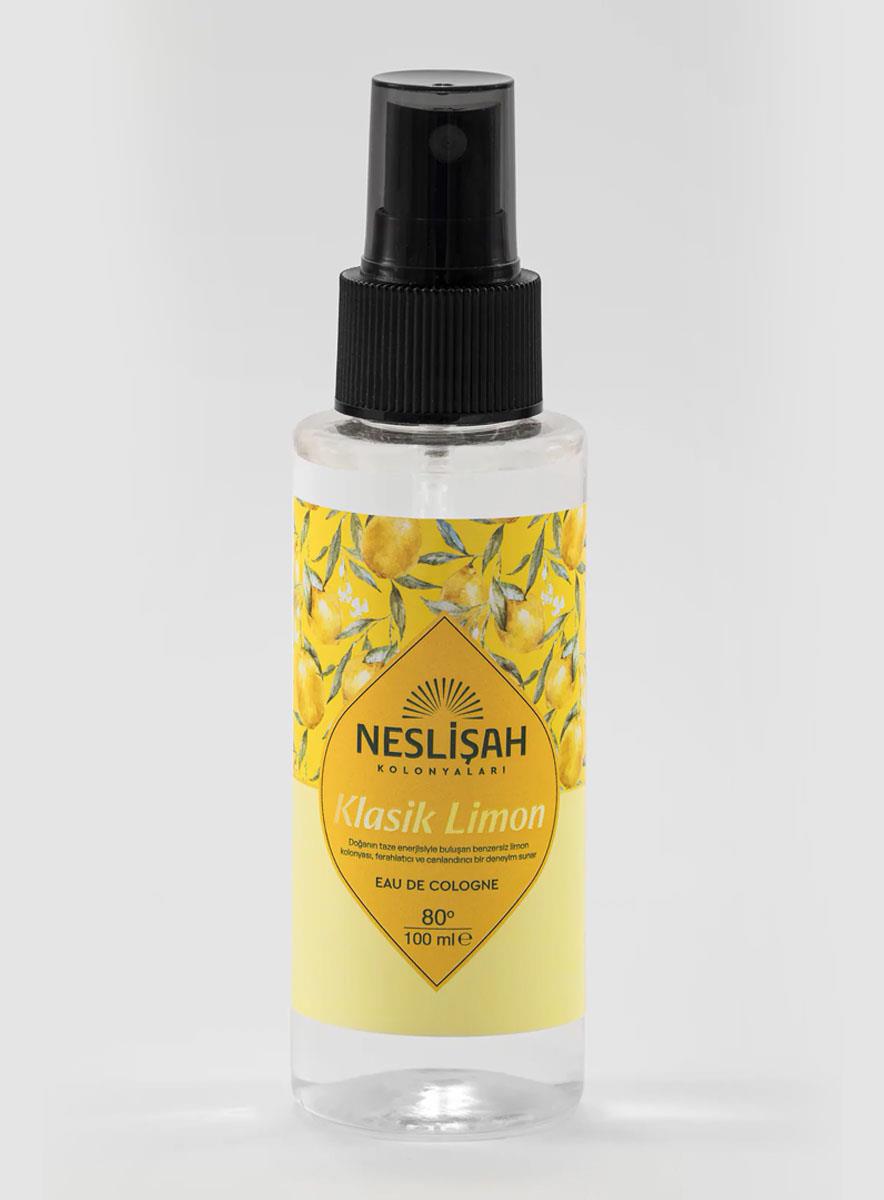 Neslişah Fıs Fıs'lı Klasik 80 Derece Limon Kolonyası 100ml Teknobutik.com'da