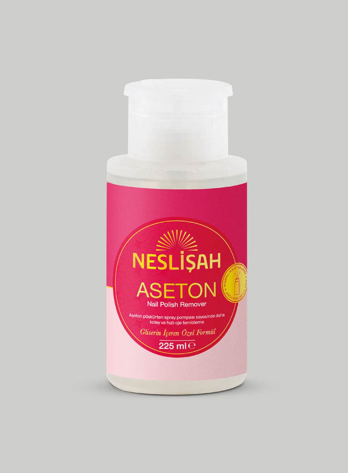 Neslişah Pompalı Aseton Gliserinli 225ml Teknobutik.com'da