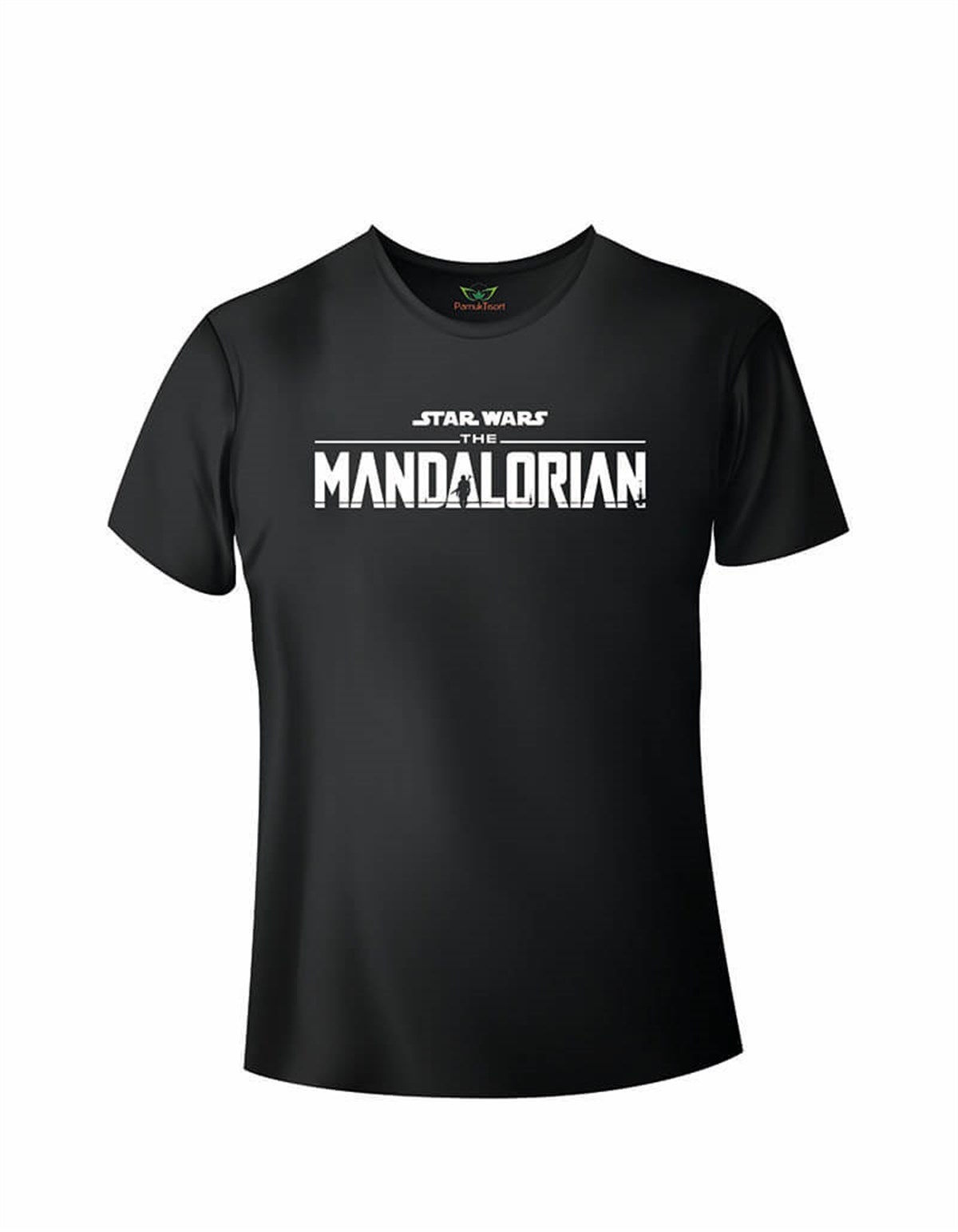 Siyah veya Beyaz Manda-lori-an Baskılı Basic Tshirt