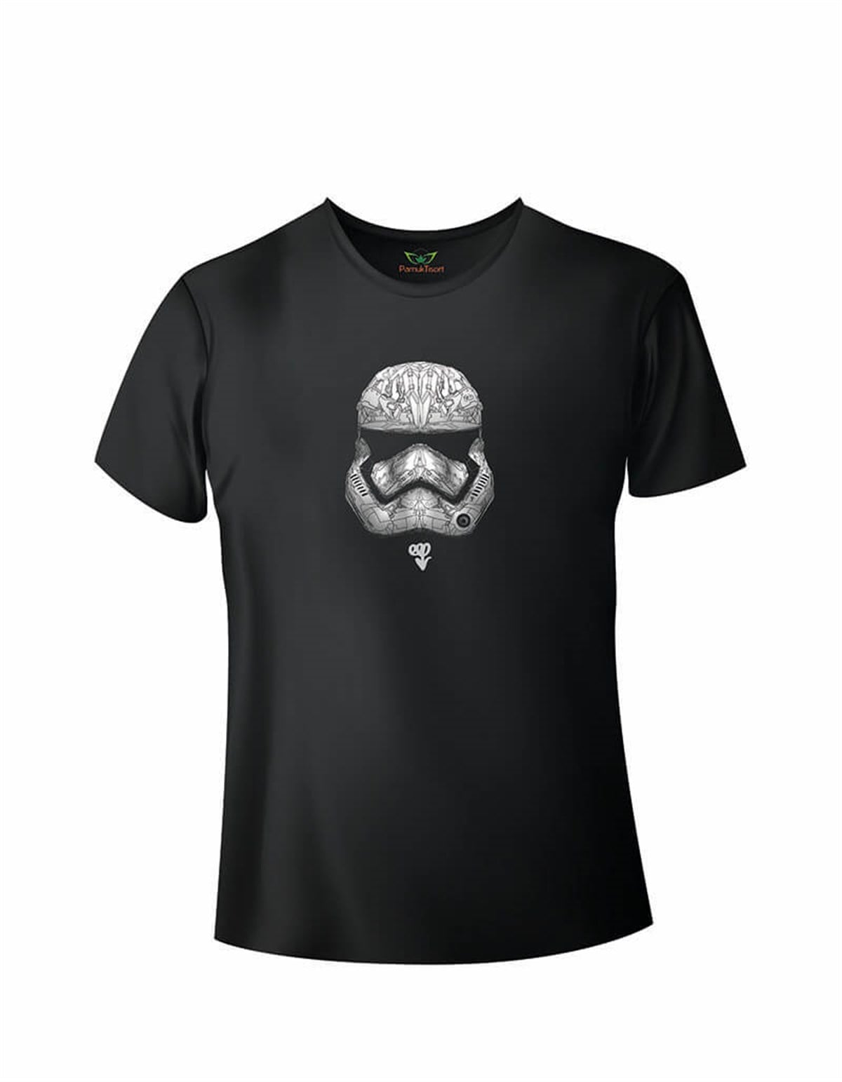 Soldier Star-Wars Desen Baskılı Basic Tshirt