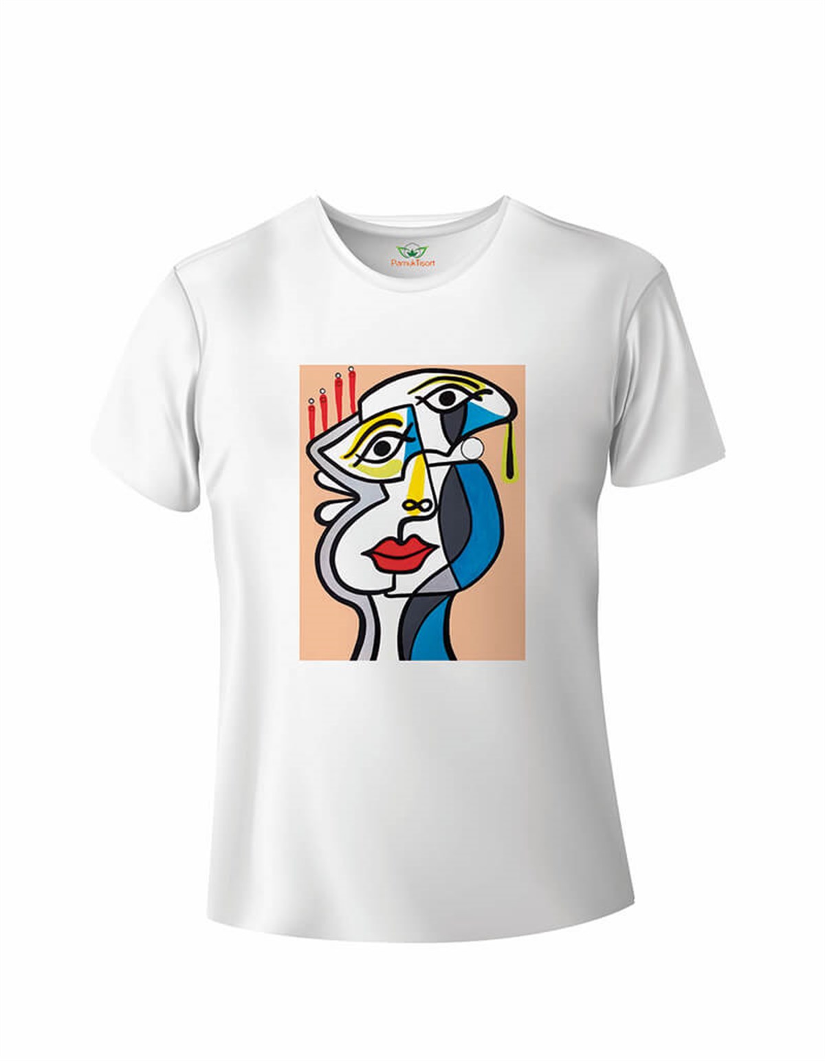 Yüzeler9 Baskılı Regular Kalıp Tshirt