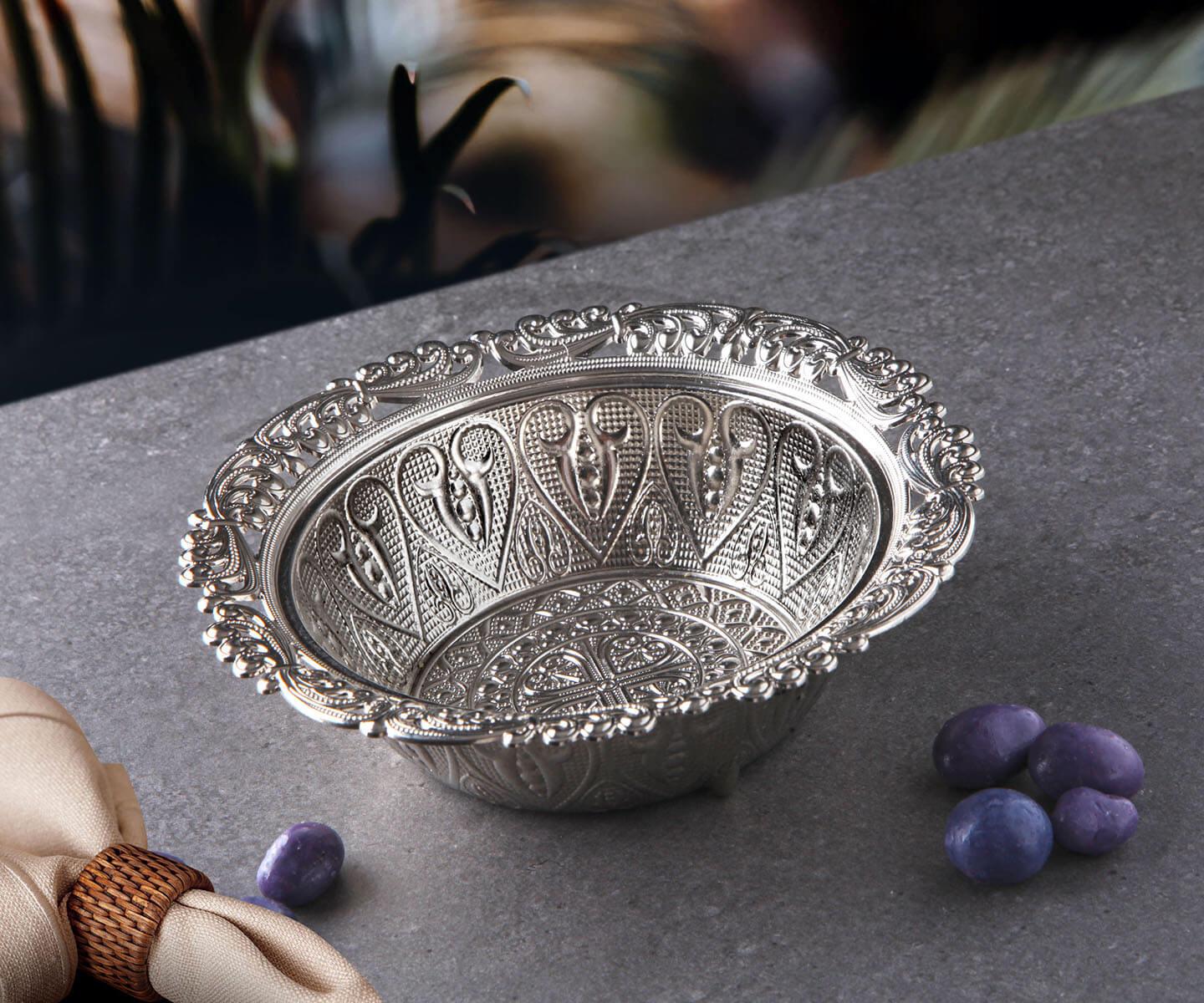 Zamak Yuvarlak Hurmalık-Nikel Teknobutik.com'da