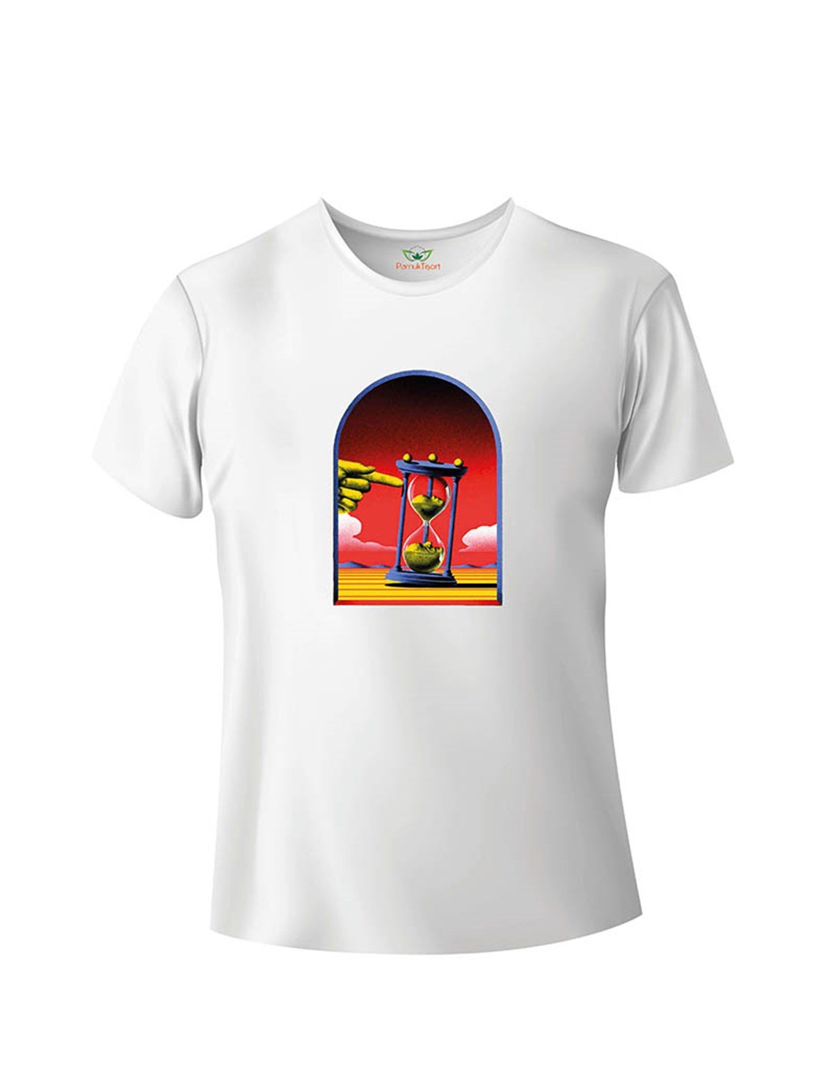 Zamanı Kullan Baskılı Regular Kalıp Tshirt