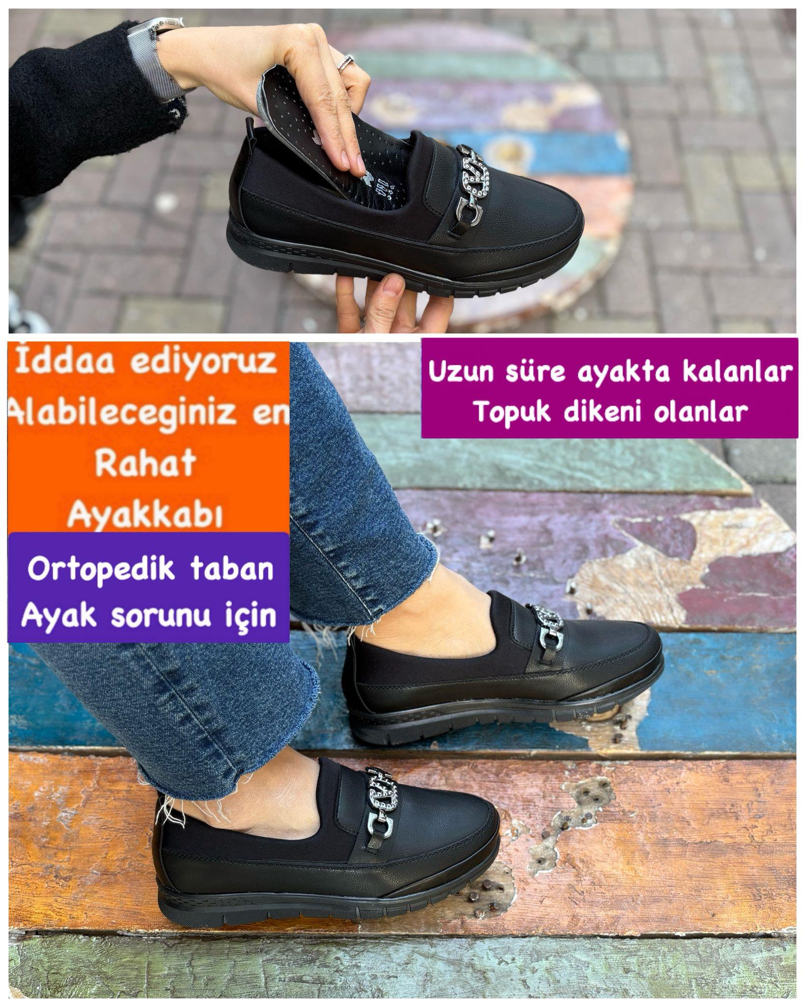 Buğra Erol Ortopedik Tabanlıklı Ayakkabı vtok-95143
