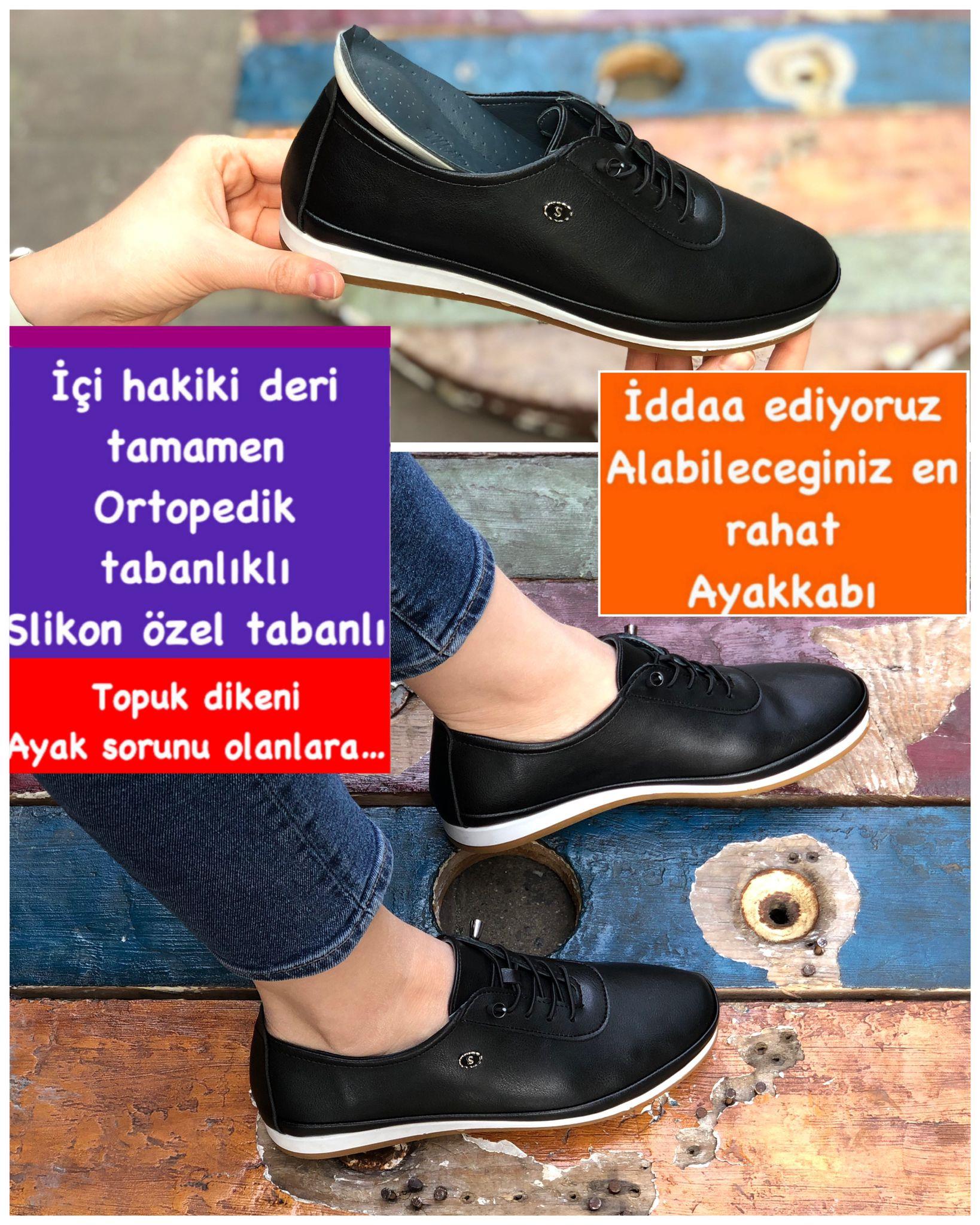 Buğra erol Ortopedik Tabanlıklı Ayakkabı blew-1087
