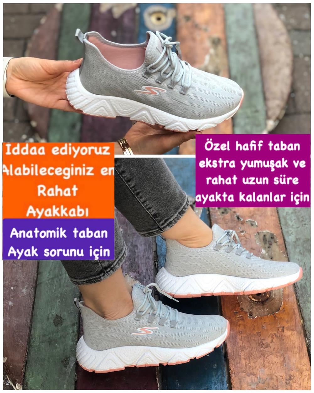 Buğra erol Ortopedik Tabanlıklı Spor Ayakkabı buu