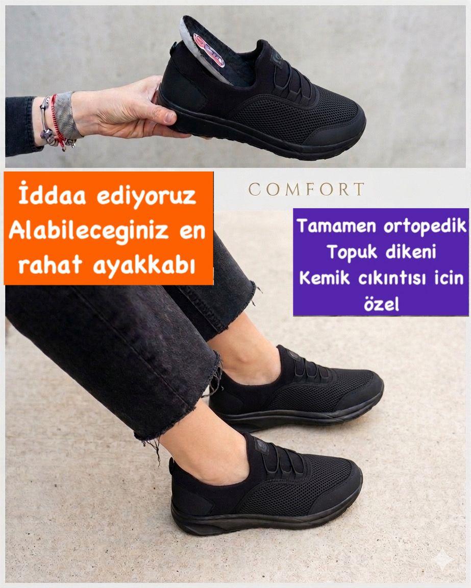 Buğra erol Ortopedik Tabanlıklı Spor Ayakkabı benito