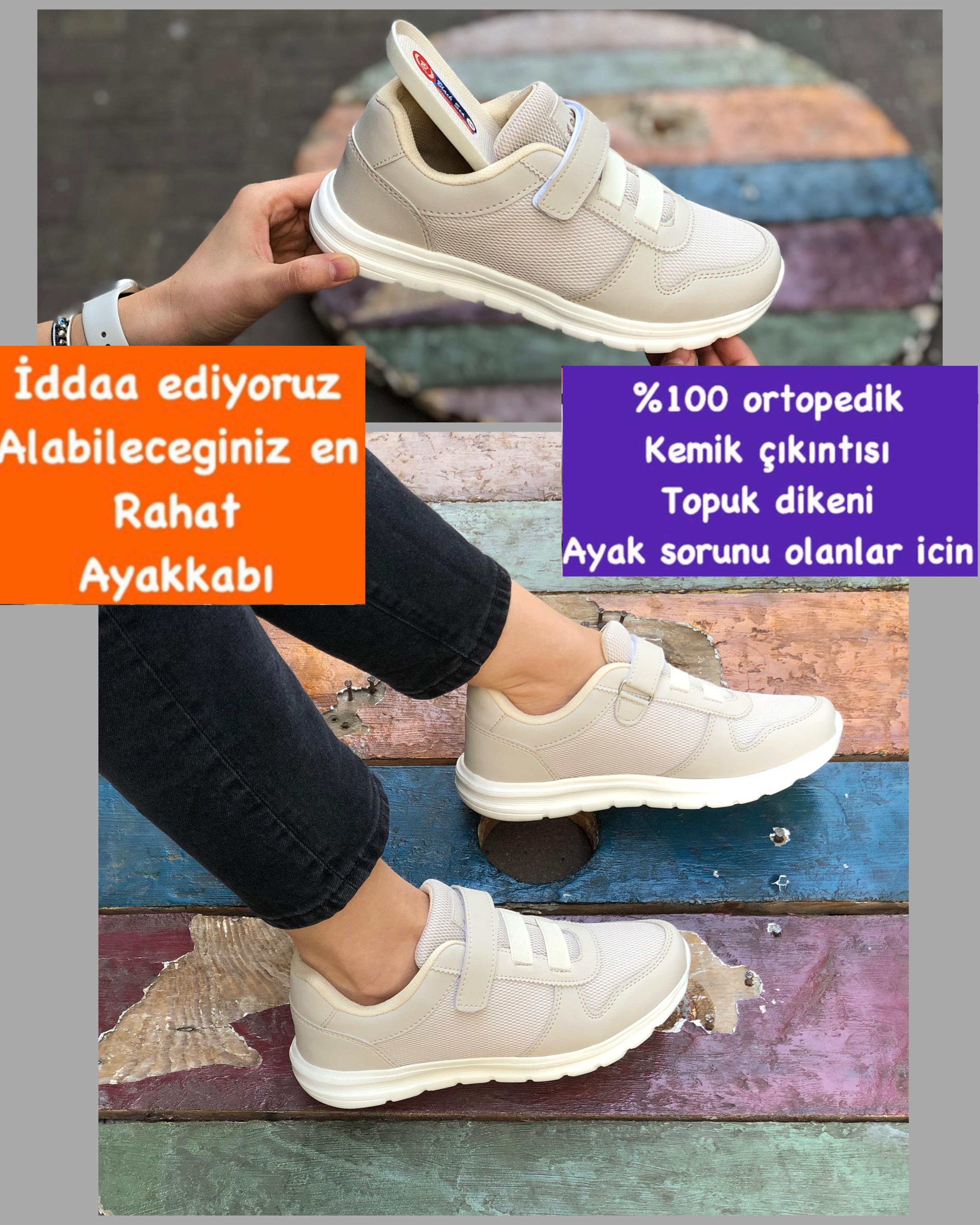 Buğra erol Ortopedik Tabanlıklı Spor Ayakkabı bsc-612