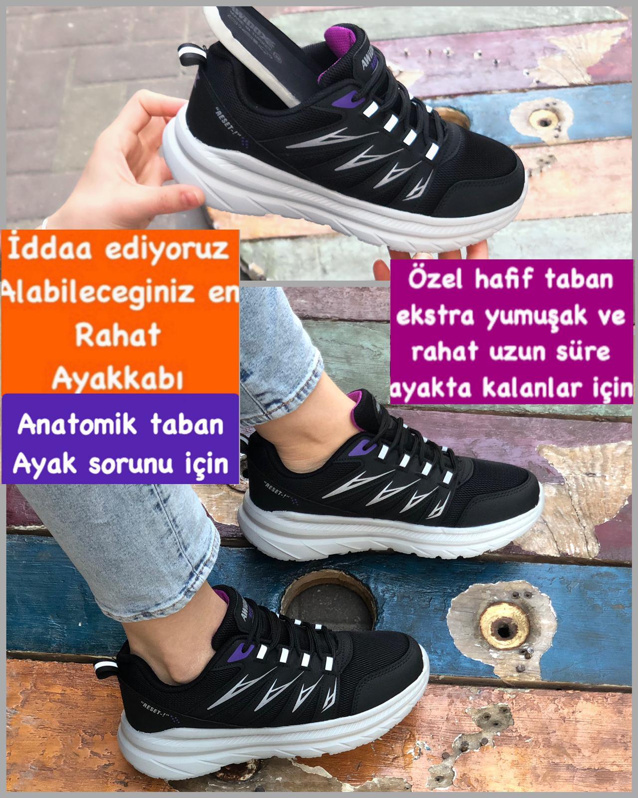 Buğra erol Ortopedik Tabanlıklı Spor Ayakkabı awix-1065