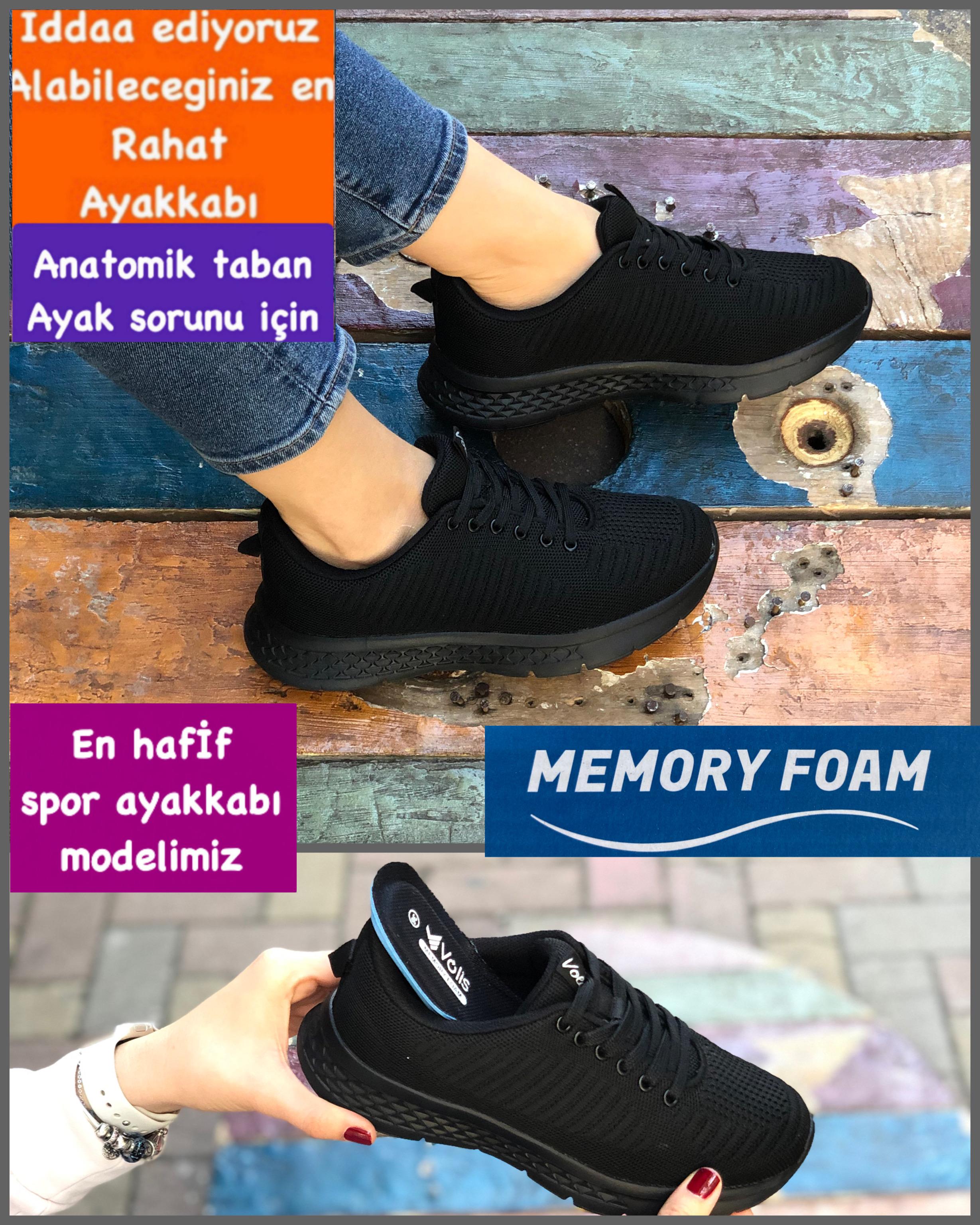 Buğra erol Ortopedik Tabanlıklı Spor Ayakkabı volis-18655