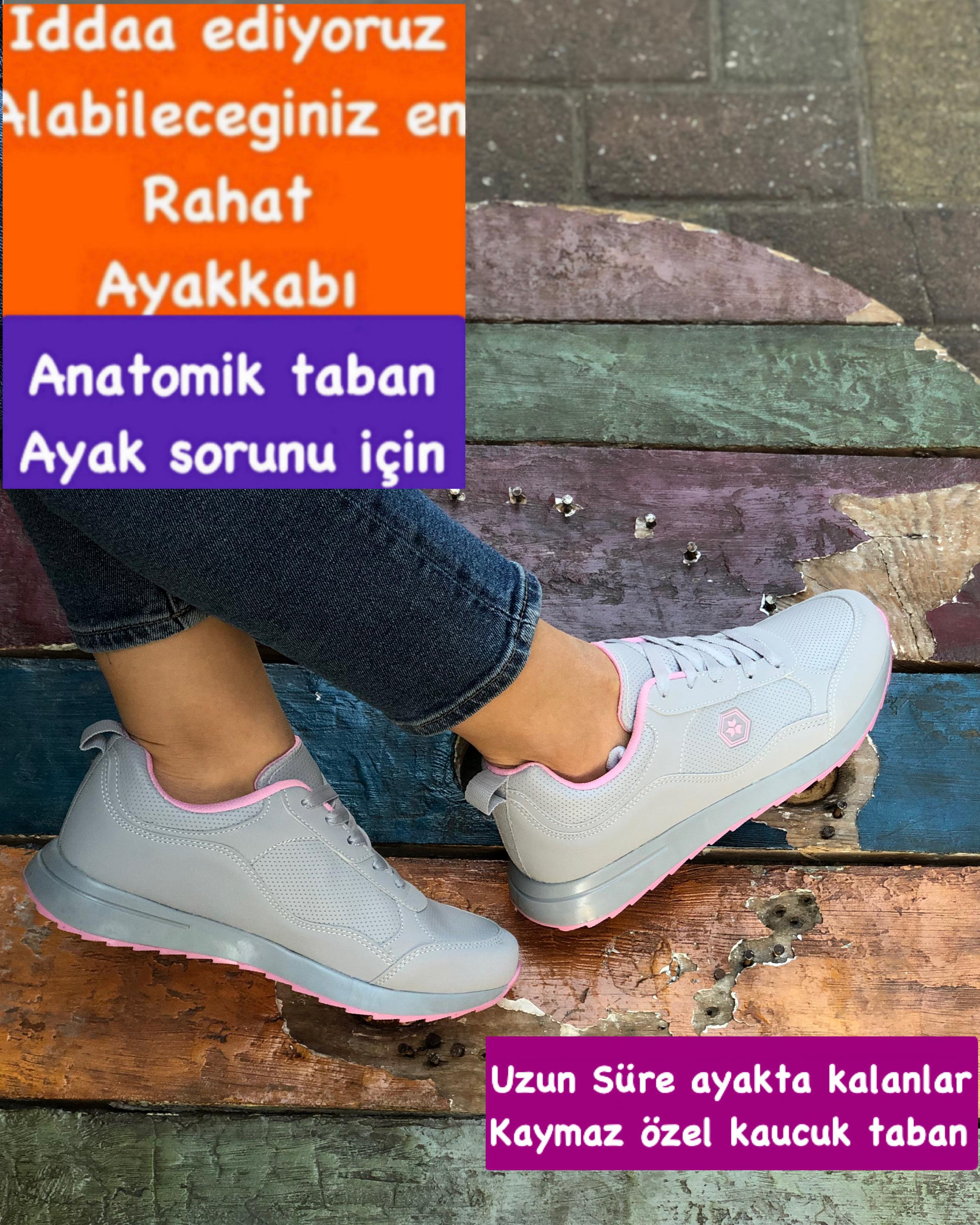 Buğra erol Ortopedik Tabanlıklı Spor Ayakkabı defi-0967