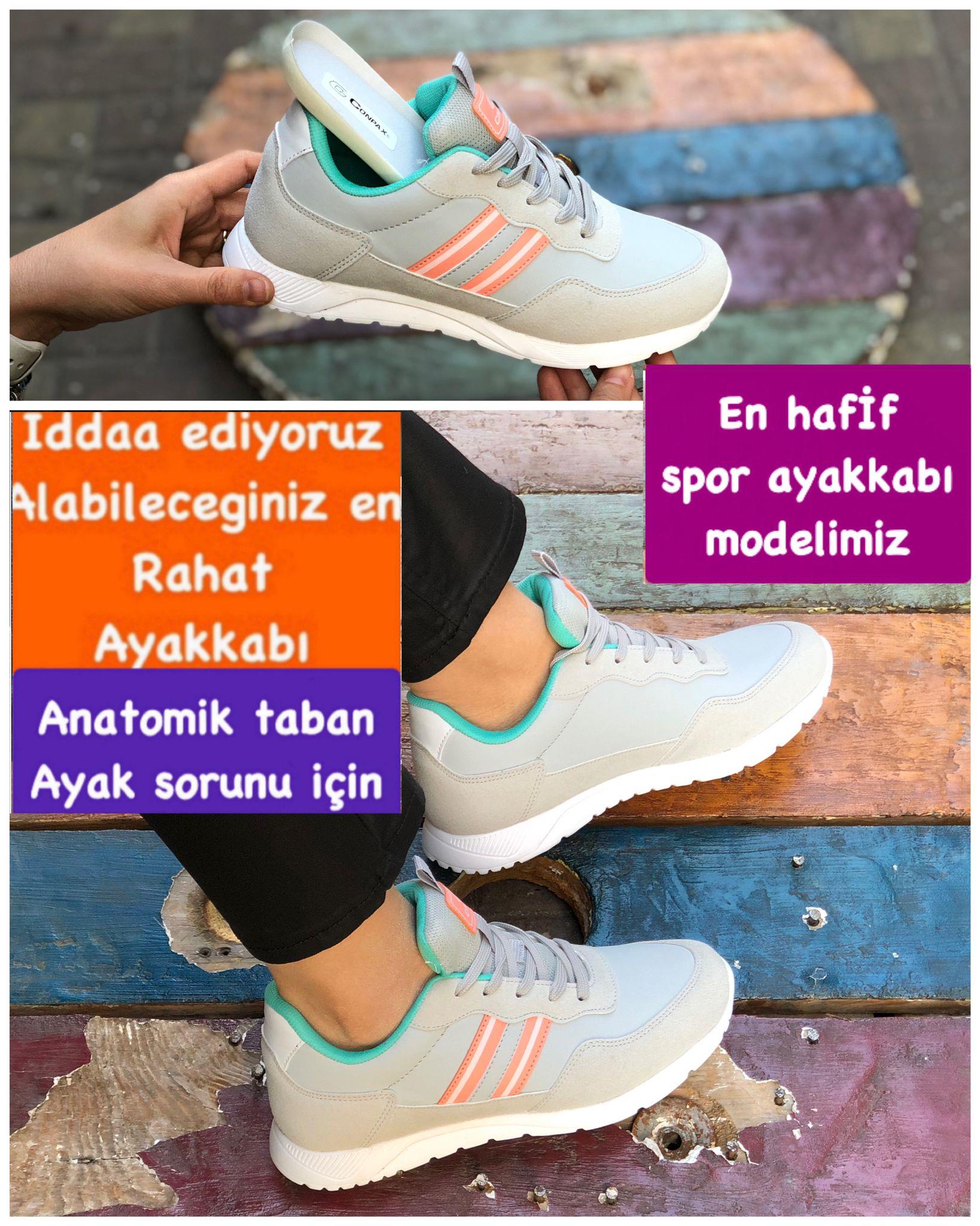 Buğra erol Ortopedik Tabanlıklı Spor Ayakkabı lavii-8713
