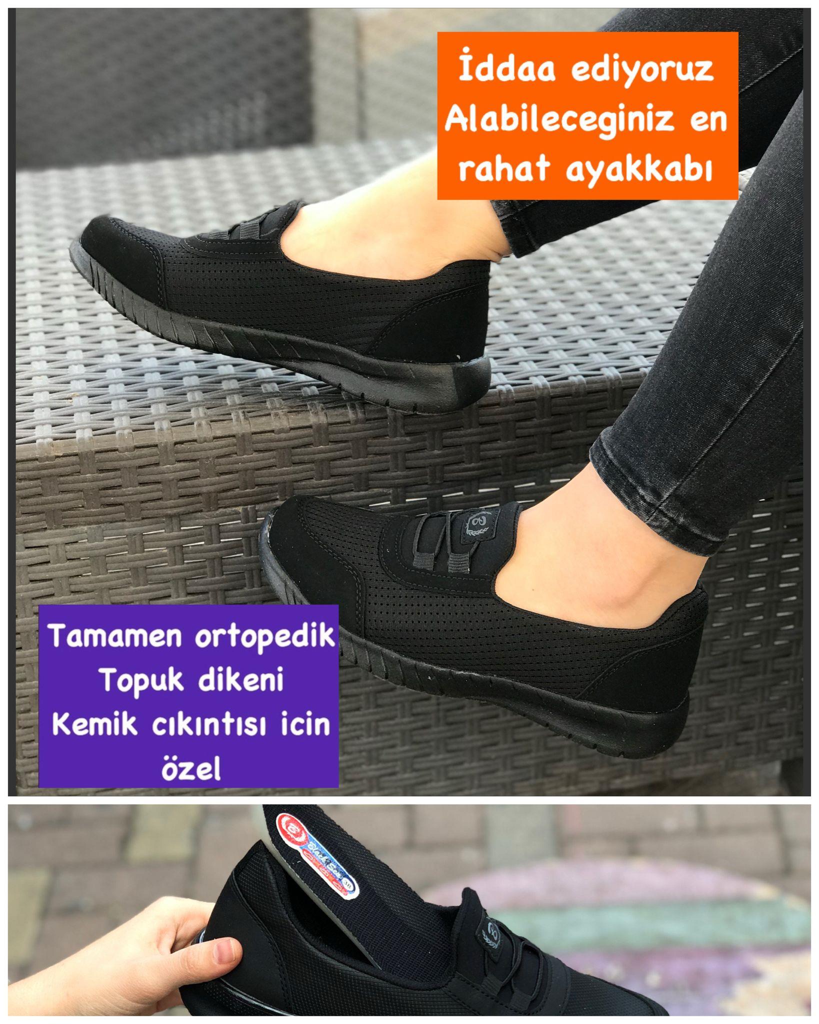 Buğra erol Ortopedik Tabanlıklı Spor babet Ayakkabı BSb61