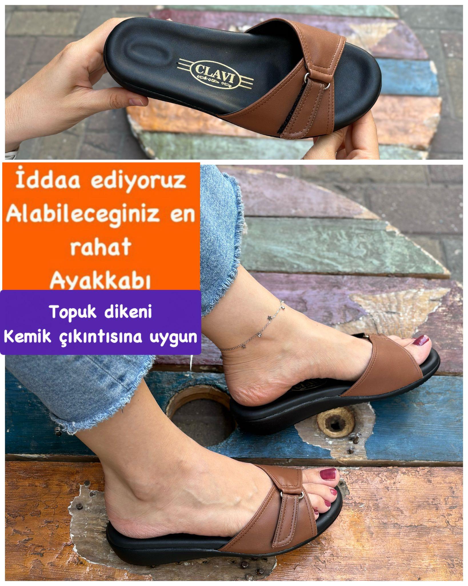 Buğra erol Ortopedik Terlik cırtlı-302