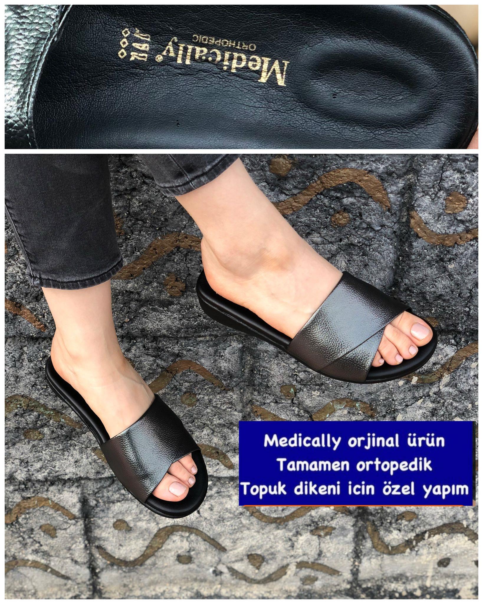 Buğra erol Ortopedik Terlik zarif plat 30425