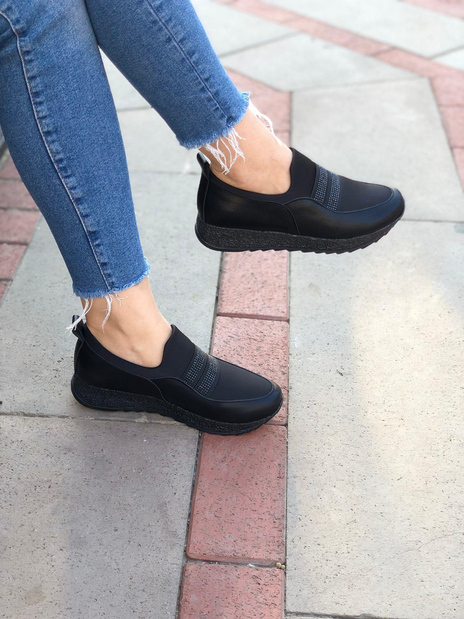 Özel numara ortopedik bayan ayakkabı Damiana