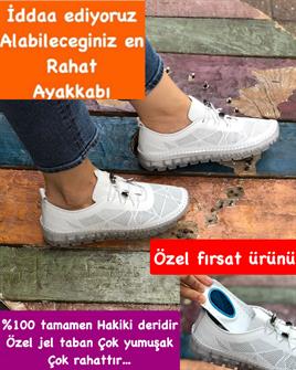 Buğra erol Hakiki Deri Ortopedik slikon yumuşak tabanlı ayakkabı mimas-17844