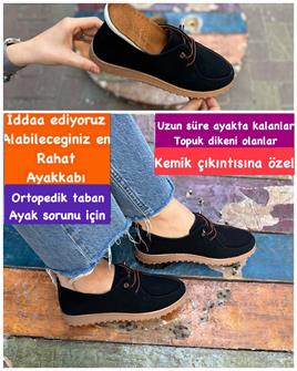 Buğra Erol Ortopedik Tabanlıklı Ayakkabı siyah golfs-35