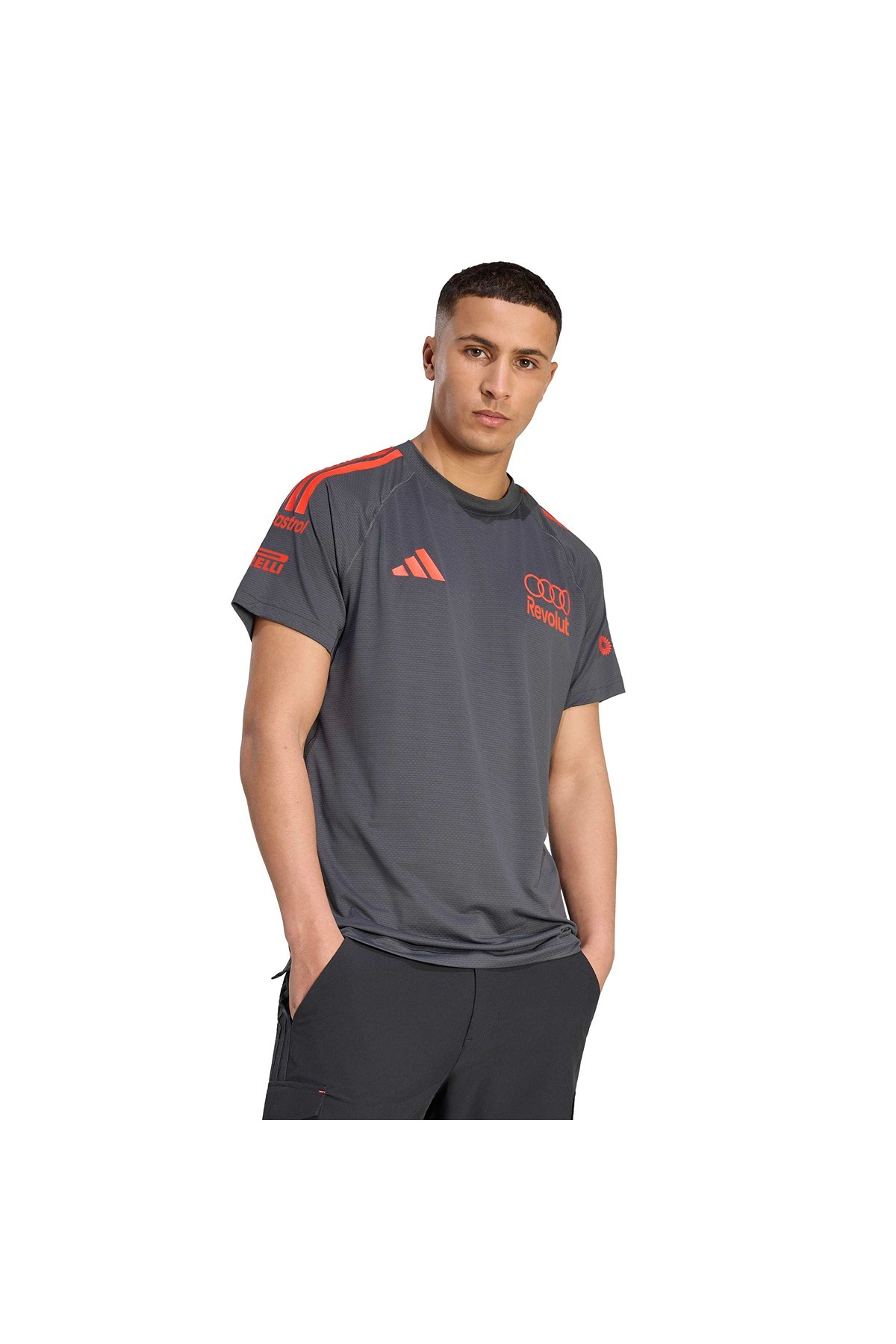 adidas AU MC TEE SS M Siyah Erkek   T-shirt KE9100