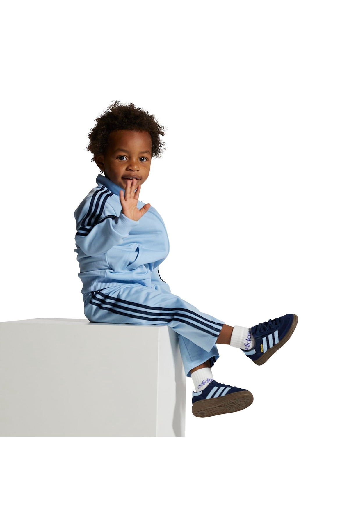 adidas Bebek  Mavi  Sneaker HANDBALL SPEZIAL CF EL I JI2899