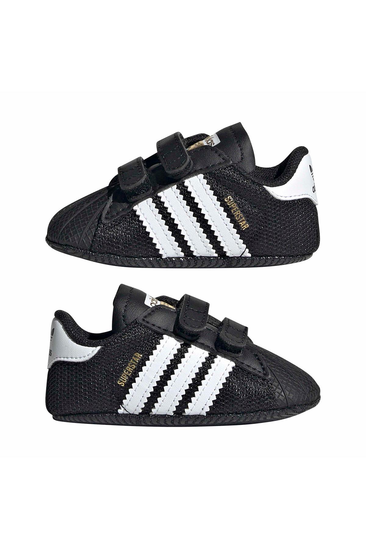 adidas Bebek  Siyah  Sneaker SUPERSTAR CRIB JH9971
