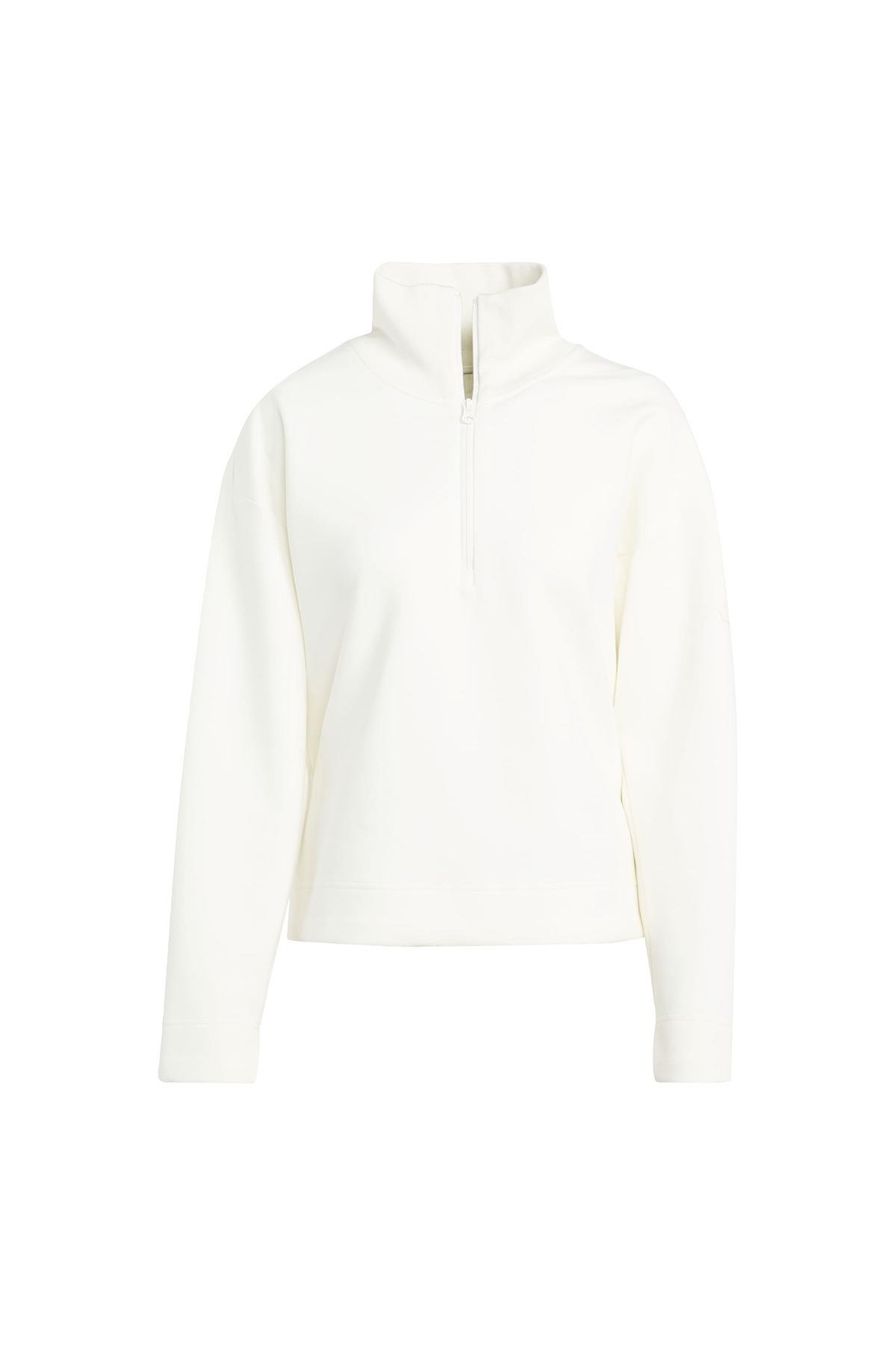 adidas Beyaz Kadın   Sweatshirt W ALL SZN SL QZ JV9907