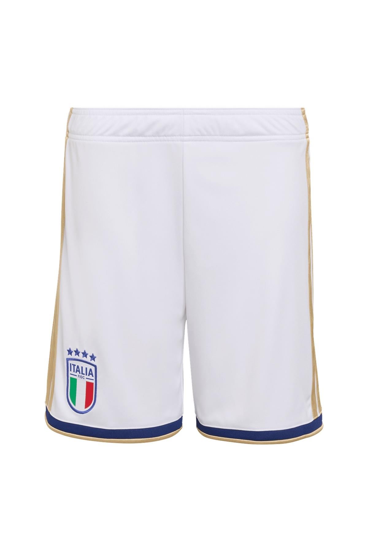 adidas Çocuk  Beyaz  Şort FIGC H SHO Y JY7606