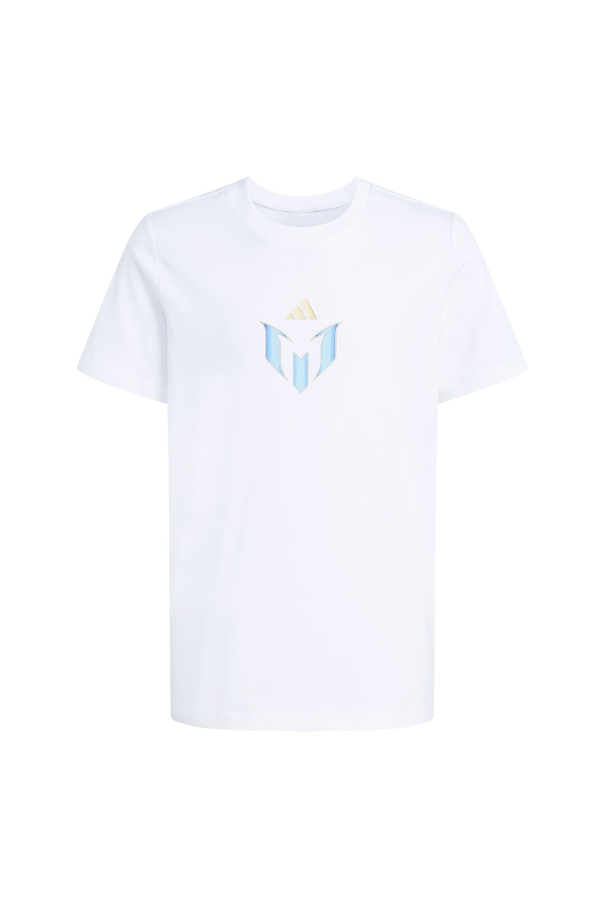adidas Çocuk  Beyaz  T-shirt Y MESSI G T KB9472