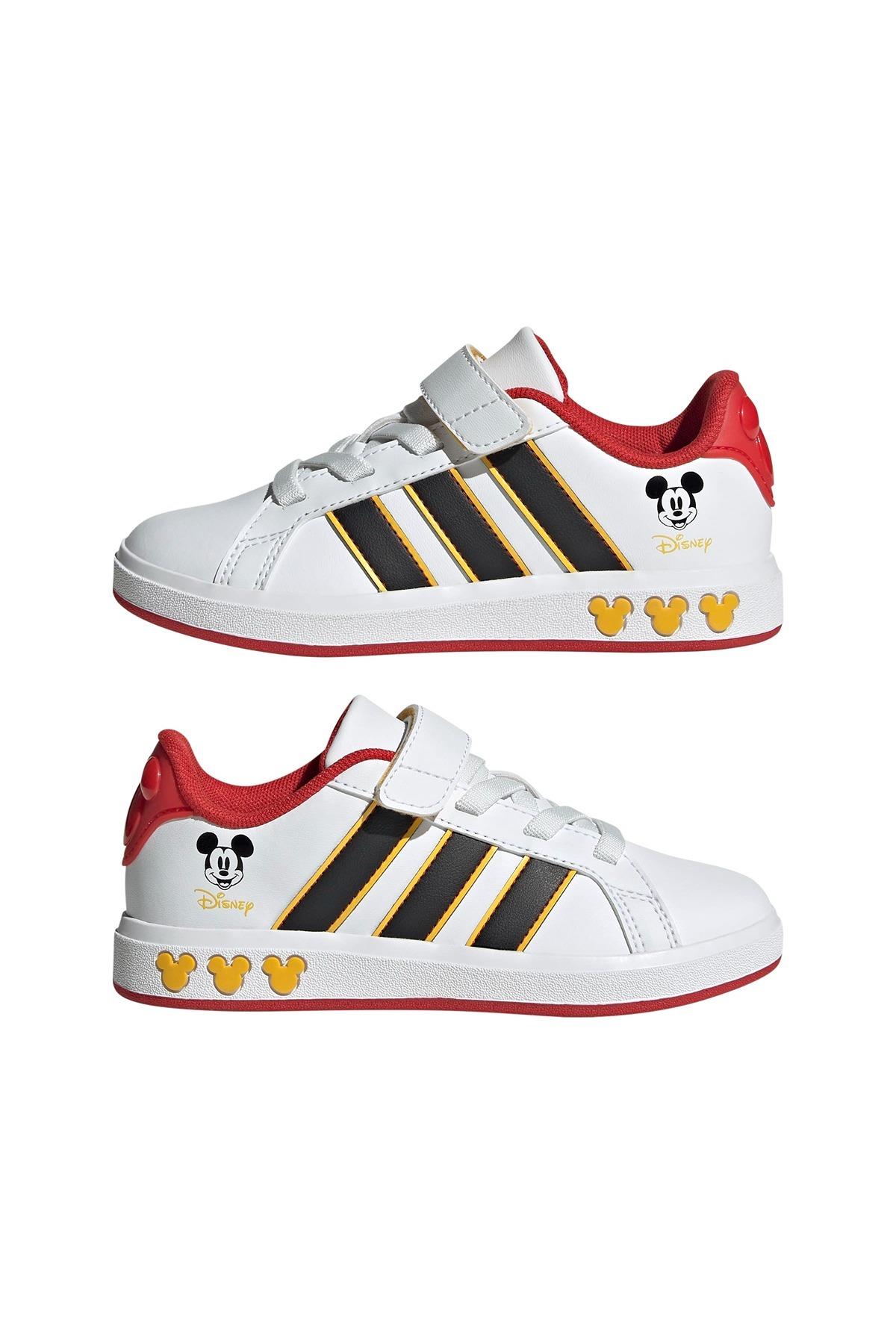 adidas Çocuk  Beyaz  Yürüyüş Ayakkabısı GRAND COURT MICKEY EL K JQ8067