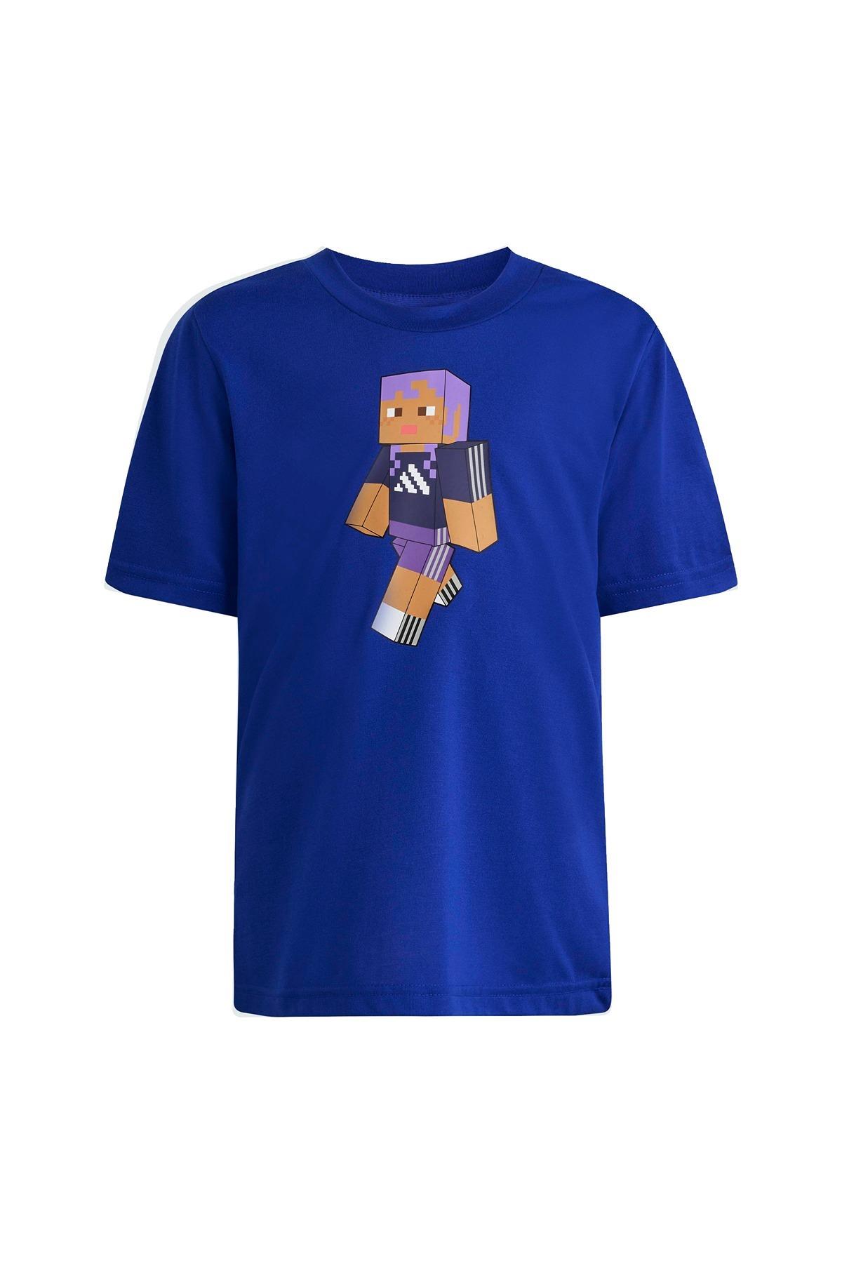 adidas Çocuk  Mavi  T-shirt LK MC TR TEE KA0249