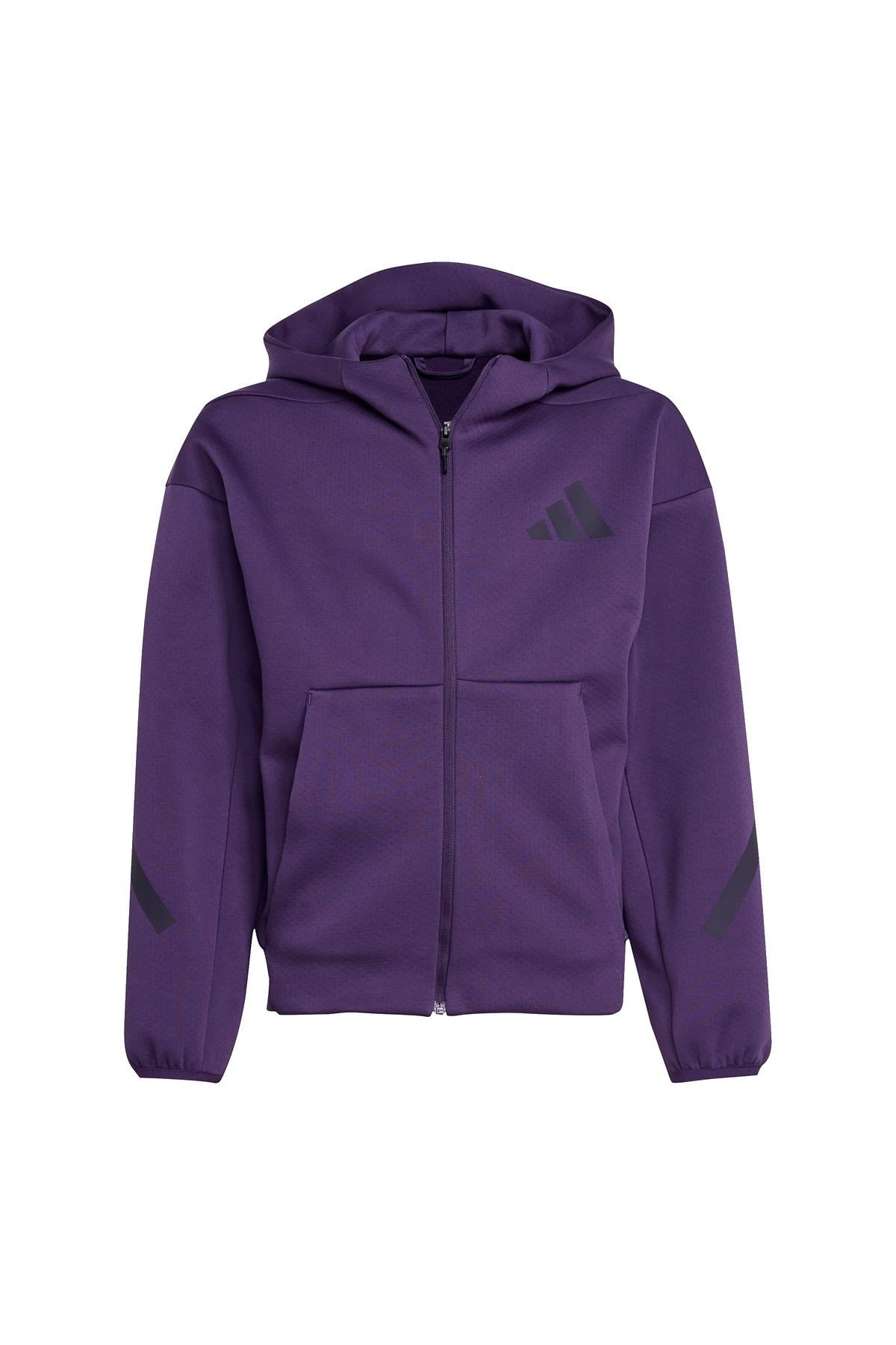 adidas Çocuk  Mor  Ceket J Z.N.E.FZ JW2426