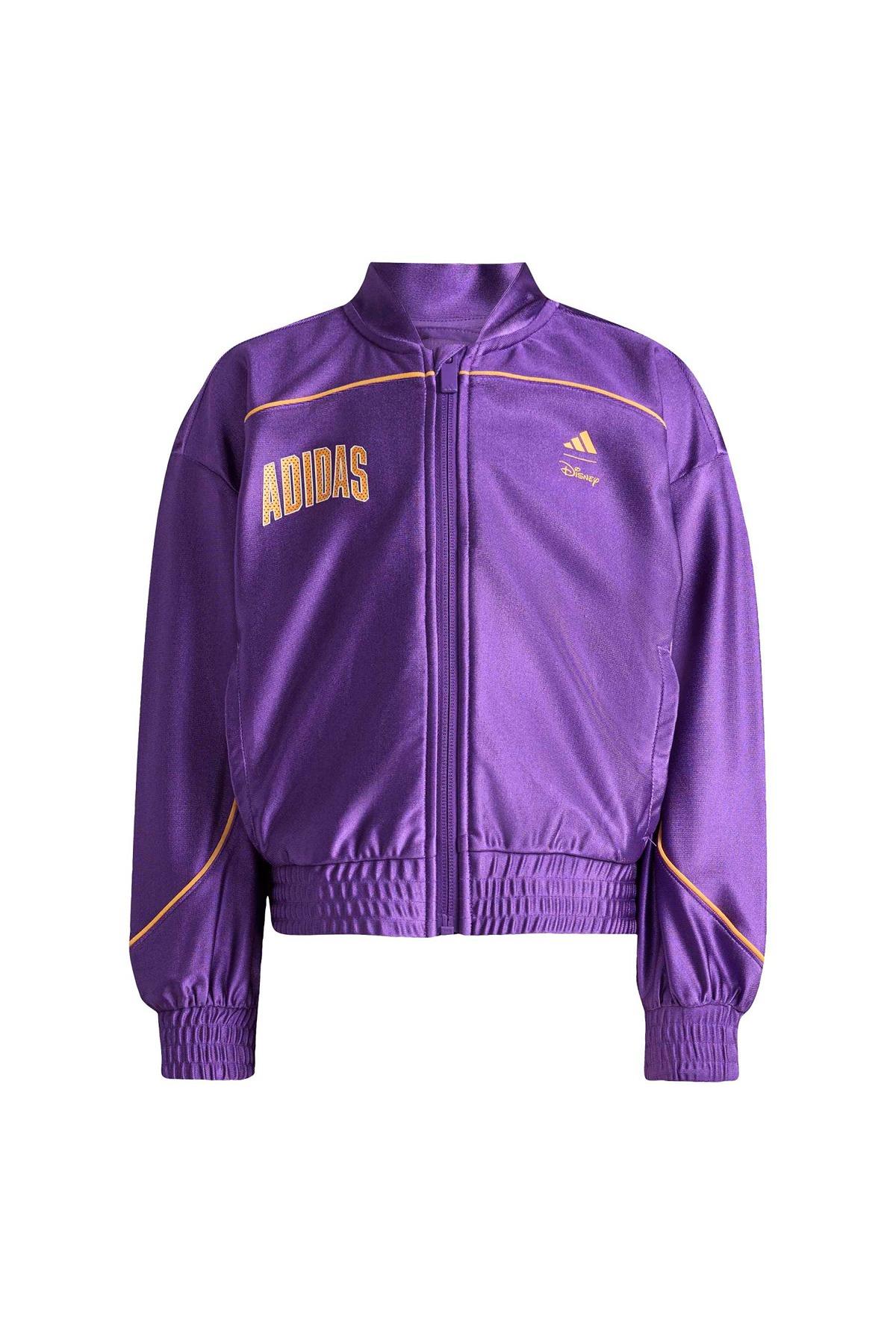 adidas  Çocuk Mor  Ceket LG DY MI TT JZ3566