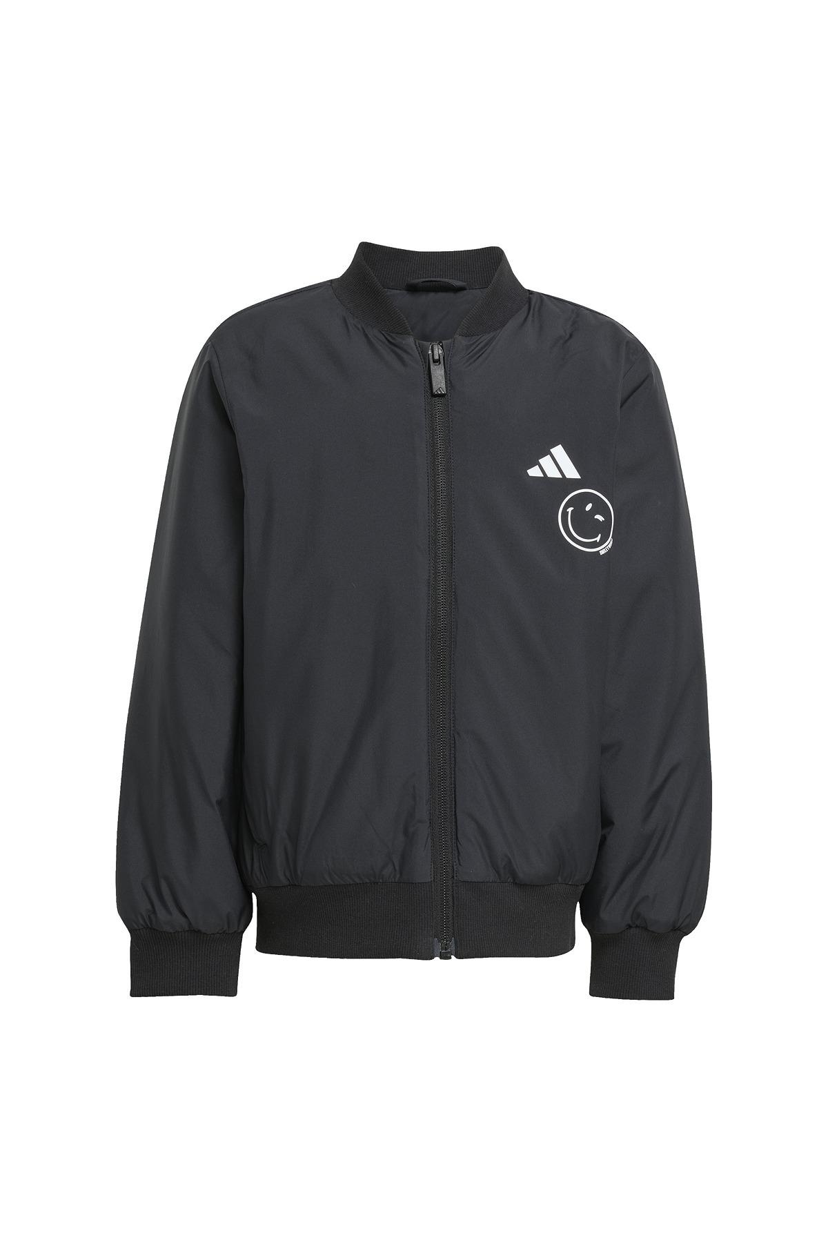 adidas  Çocuk  Siyah  Ceket LK SMI JACKET JL8839