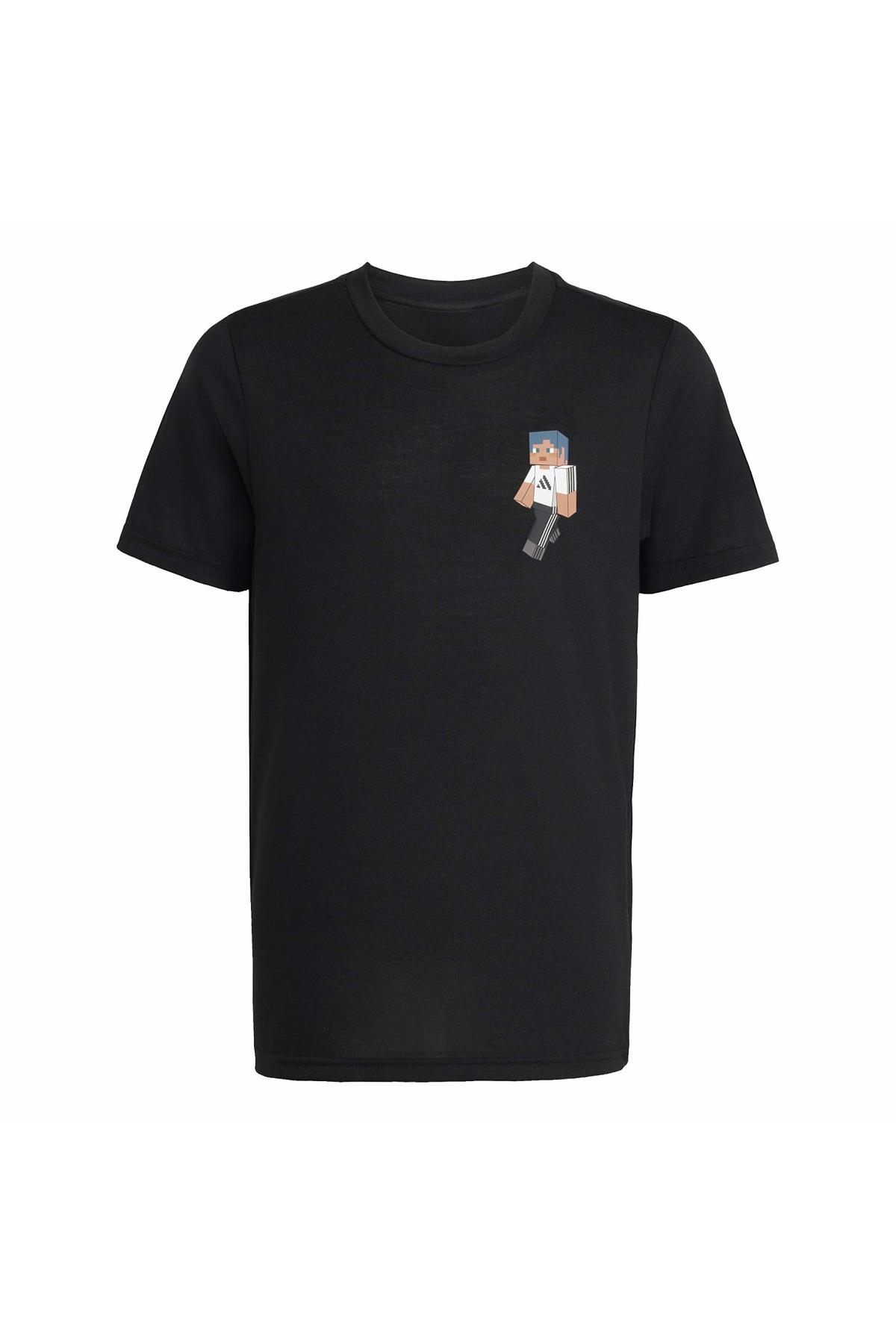 adidas  Çocuk Siyah  T-shirt J MC TR TEE KD0980