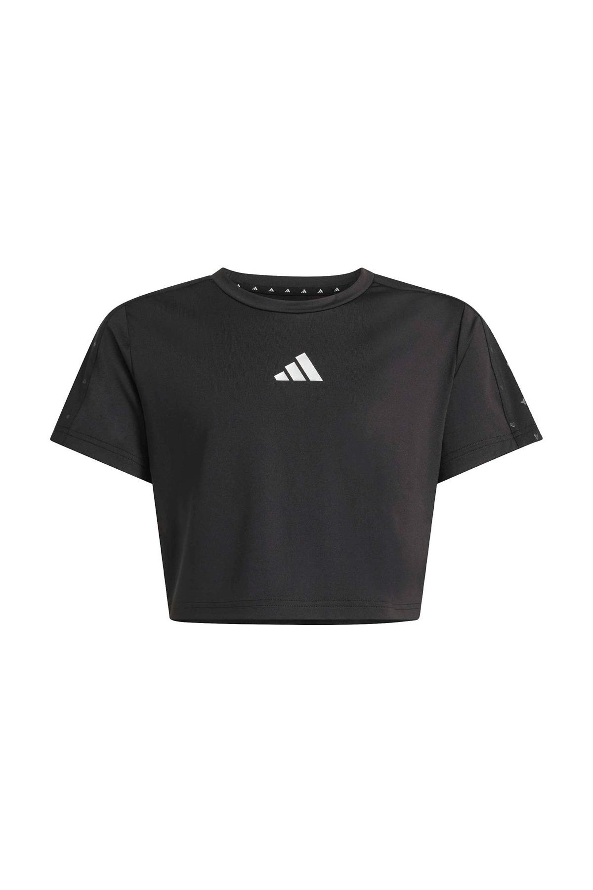 adidas  Çocuk Siyah  T-shirt JG GLAM TEE KB7027