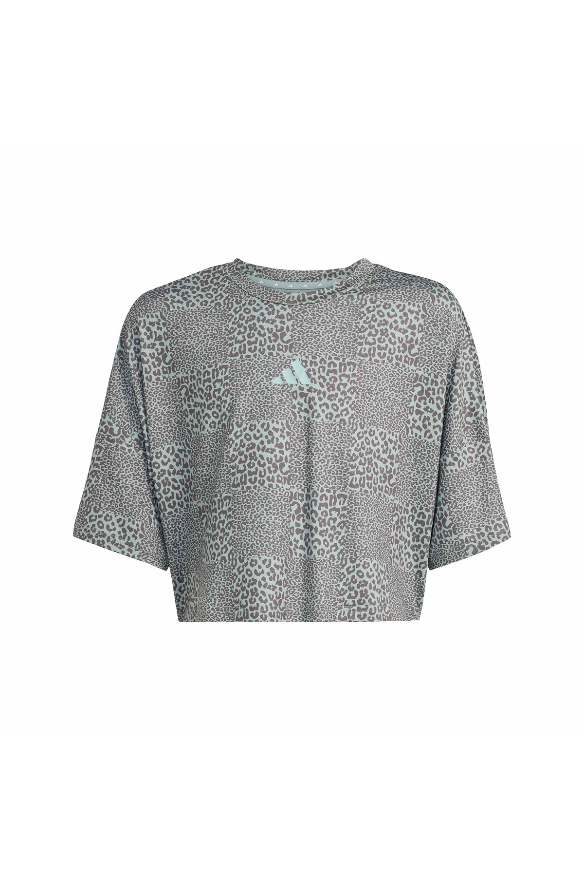 adidas Çocuk  Yeşil  T-shirt JG SPI AOP TEE KB6926