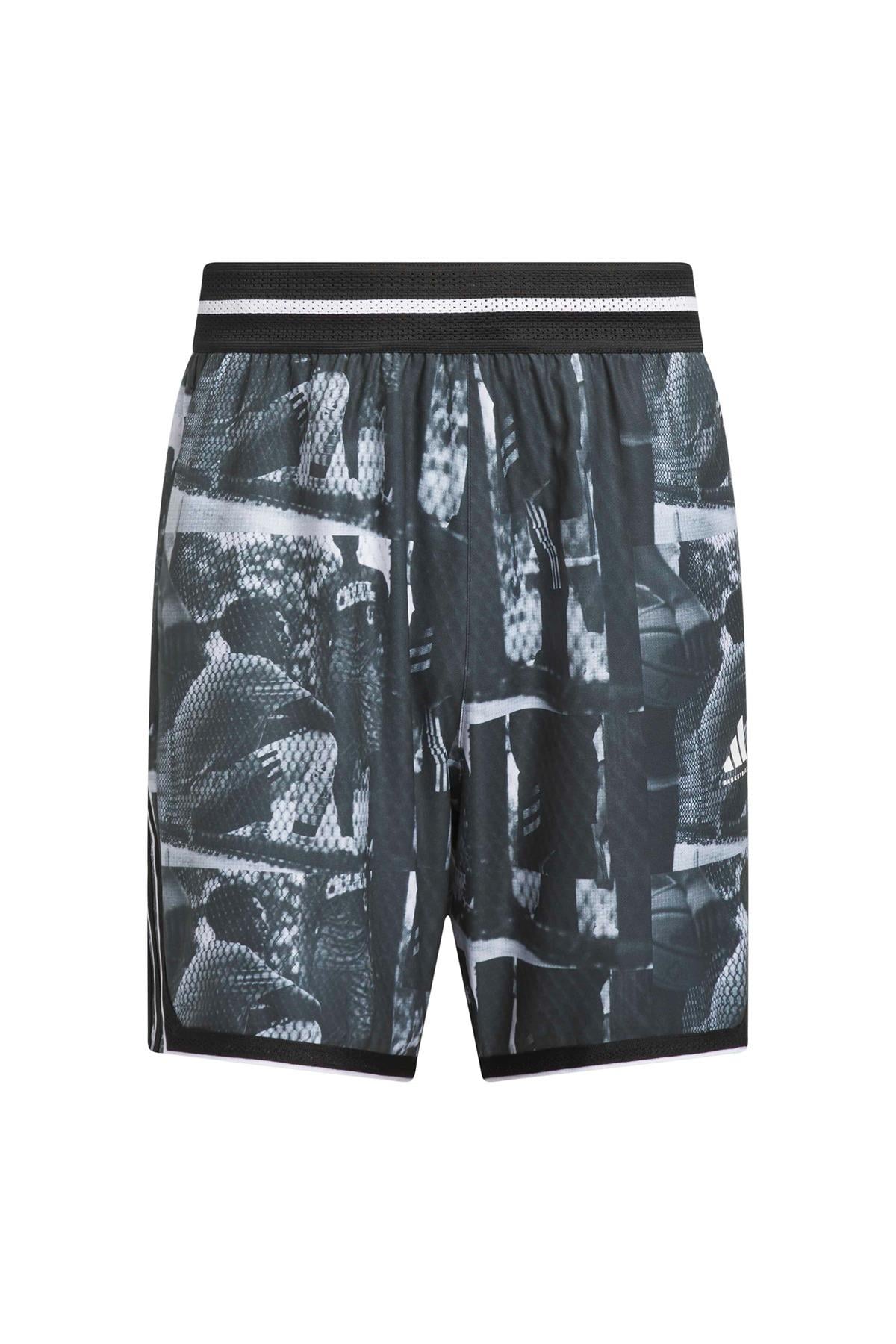 adidas Erkek  Beyaz  Şort CRAZYLITE AOP 5 JN2460