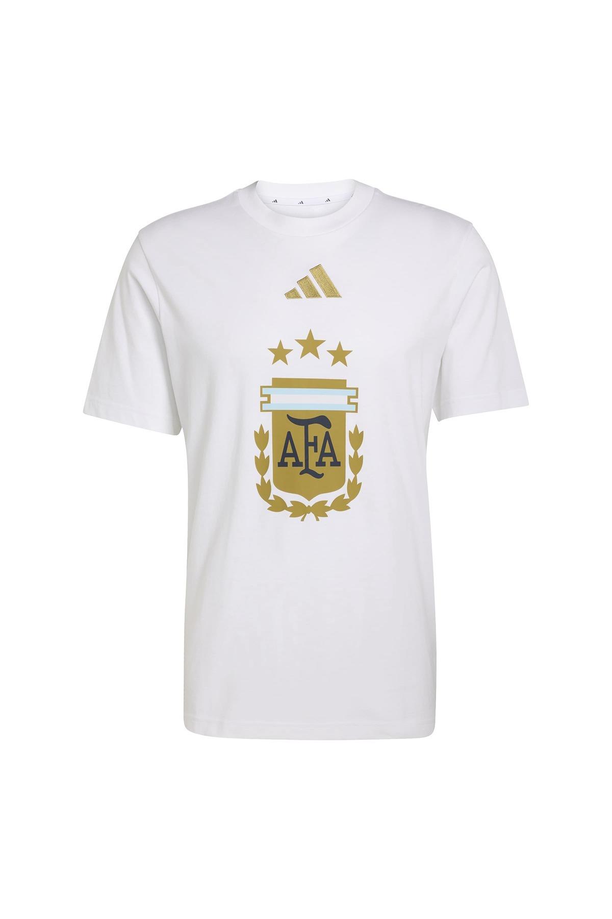 adidas Erkek  Beyaz  T-shirt AFA DNA GR TEE JZ6299