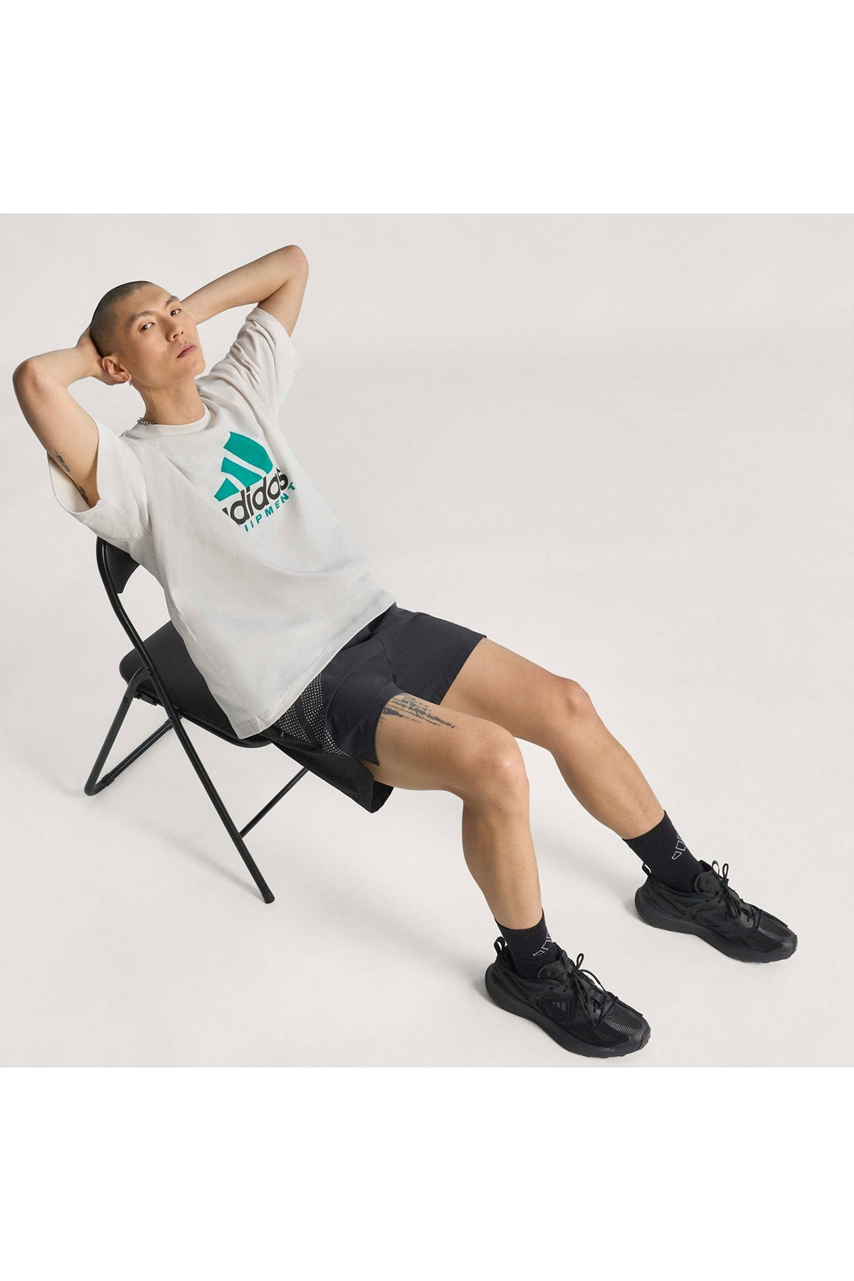 adidas  Erkek  Beyaz  T-shirt EQT TEE JW9129