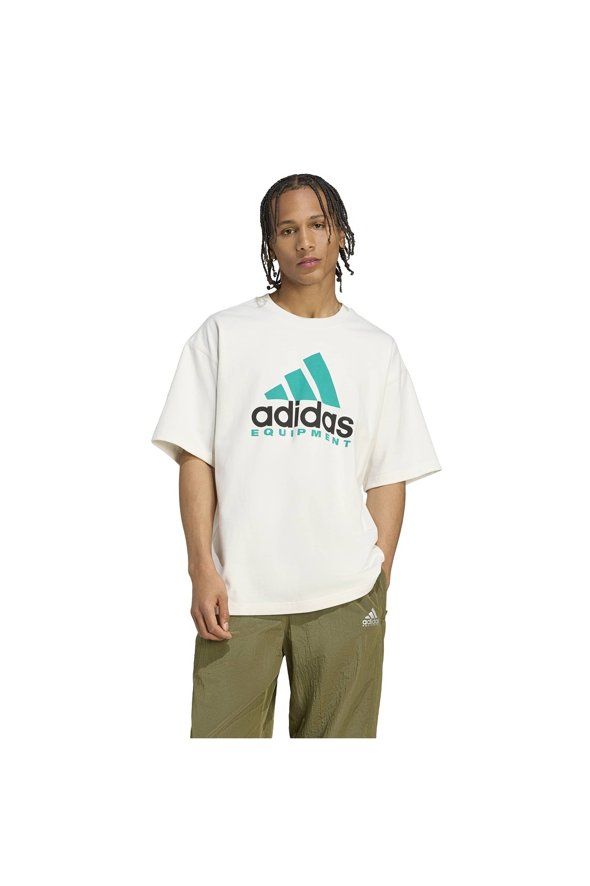 adidas  Erkek  Beyaz  T-shirt EQT TEE JW9129