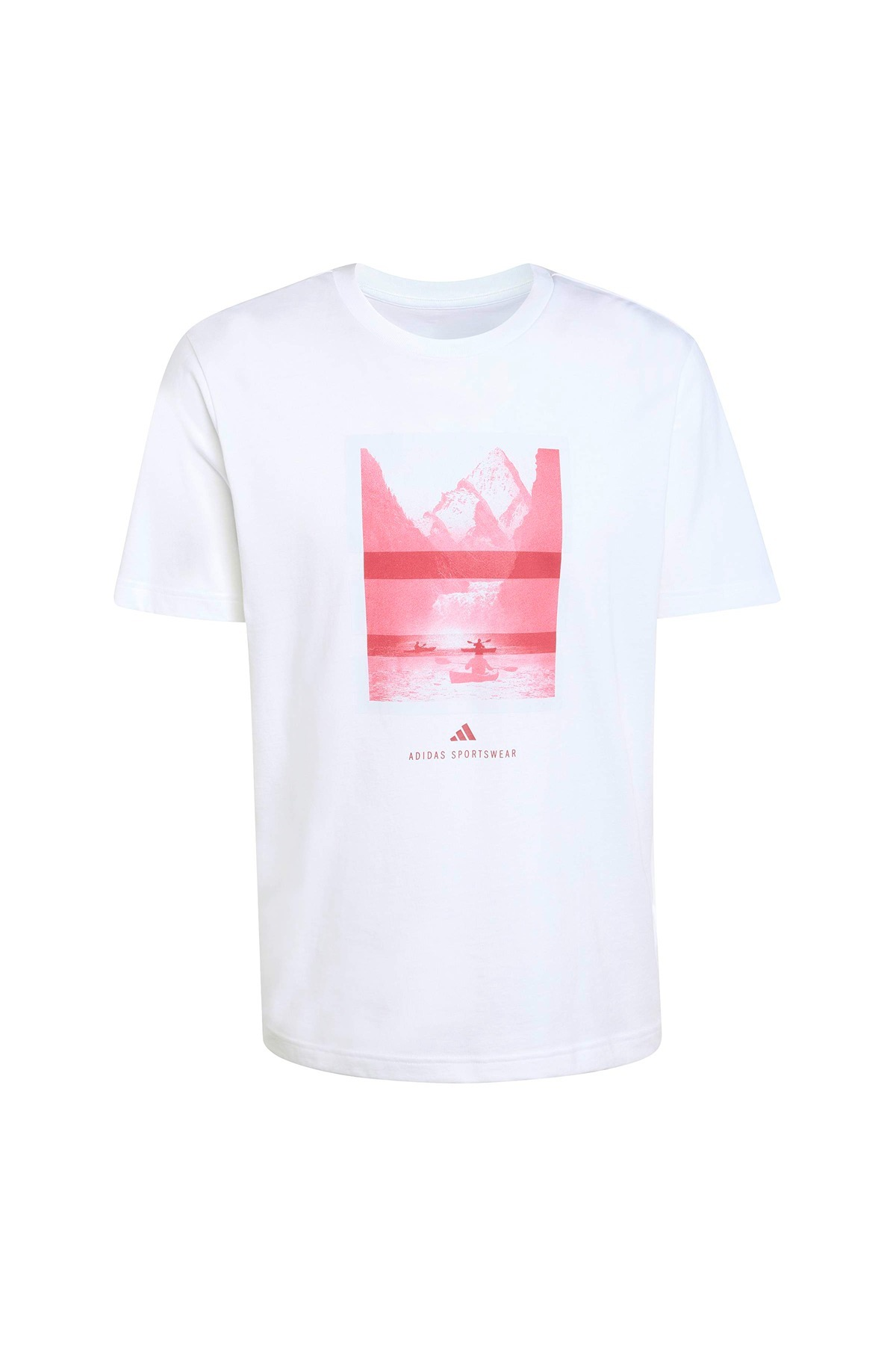 adidas  Erkek Beyaz  T-shirt M OUT KAYAK T KB2539
