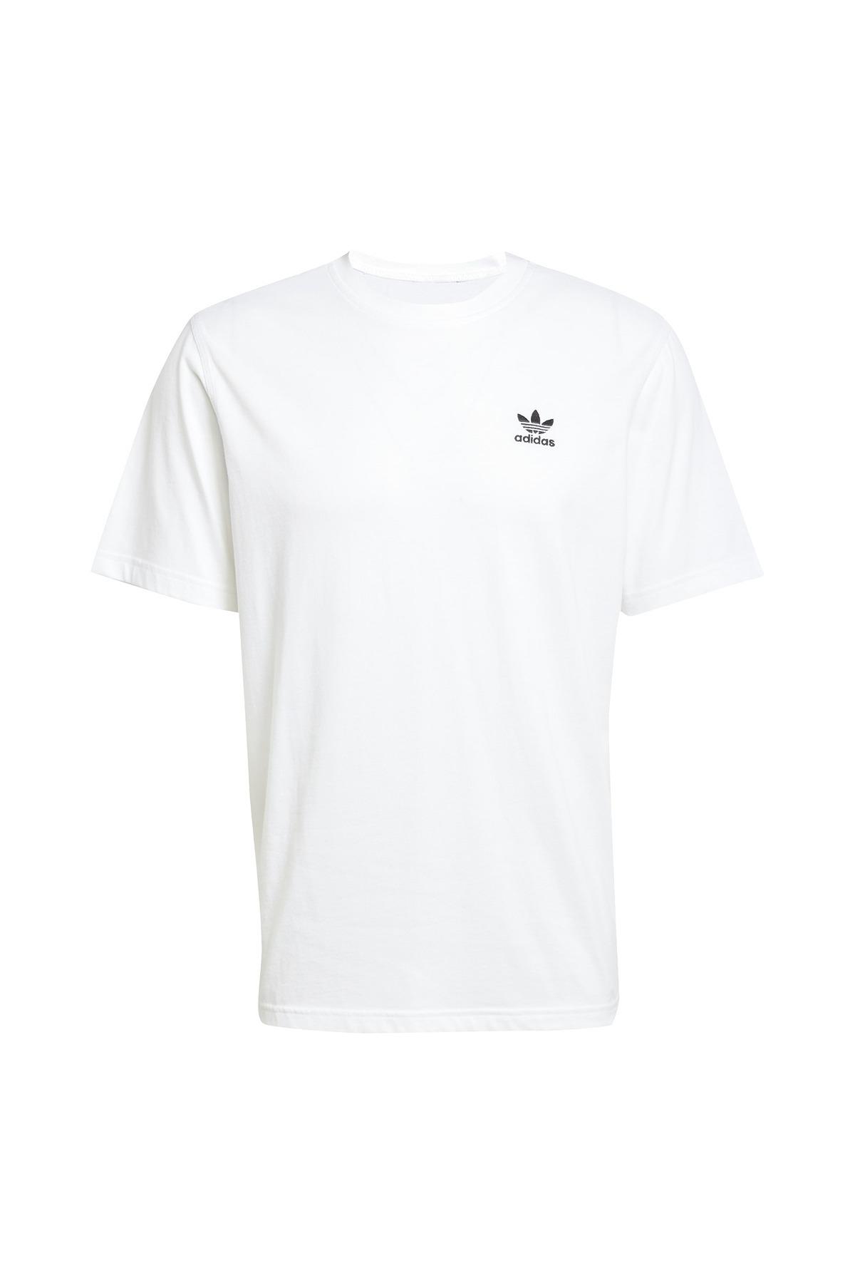adidas Erkek  Beyaz  T-shirt TREFOIL ESS TEE JI8544