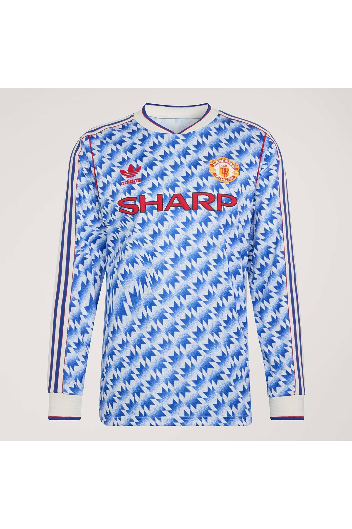 adidas Erkek  Çok renkli  Sweatshirt MUFC A JSY 90 L JM5498