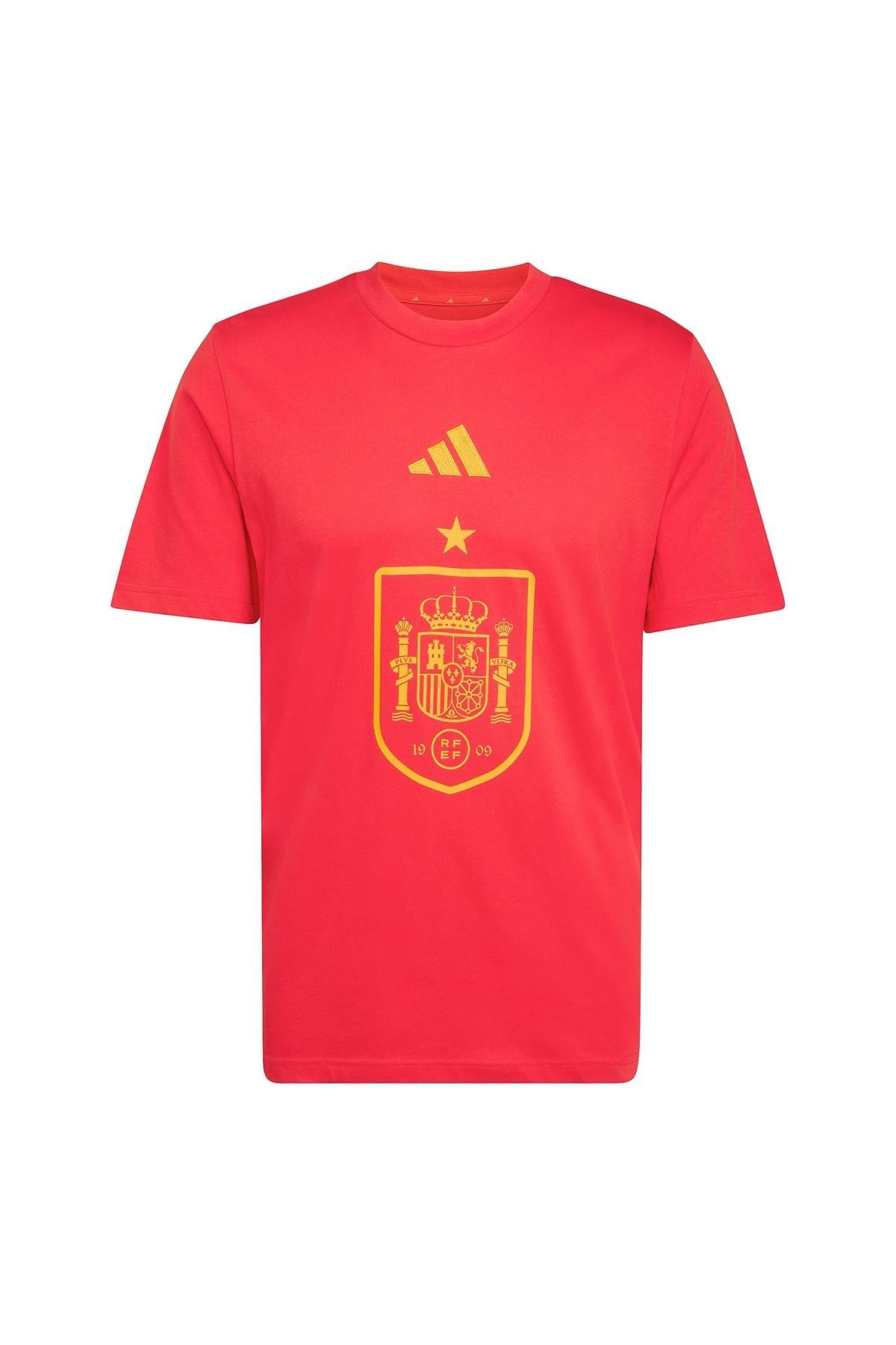adidas Erkek  Kırmızı  T-shirt FEF DNA GR TEE JZ2263