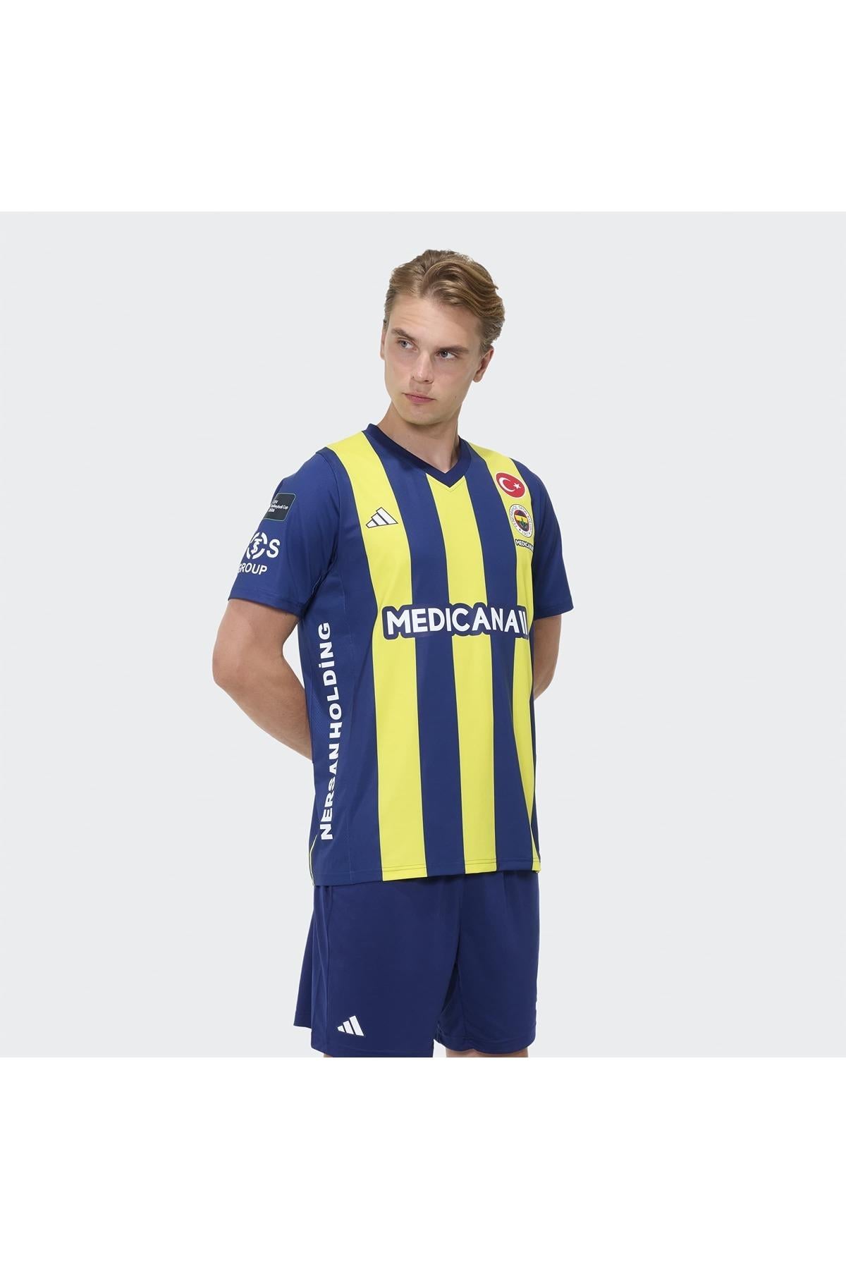 adidas Erkek  Mavi  Forma FB HOME JERS M KC3609