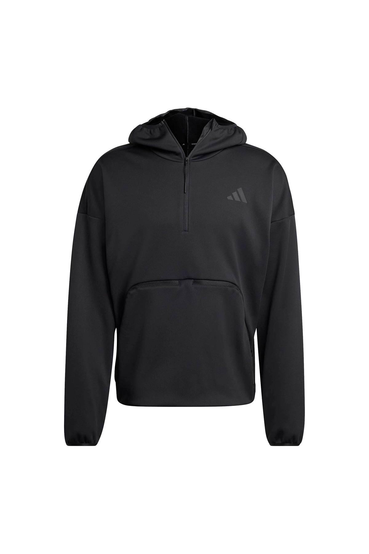 adidas Erkek  Siyah  Sweatshirt M CT SS HZ KB1193