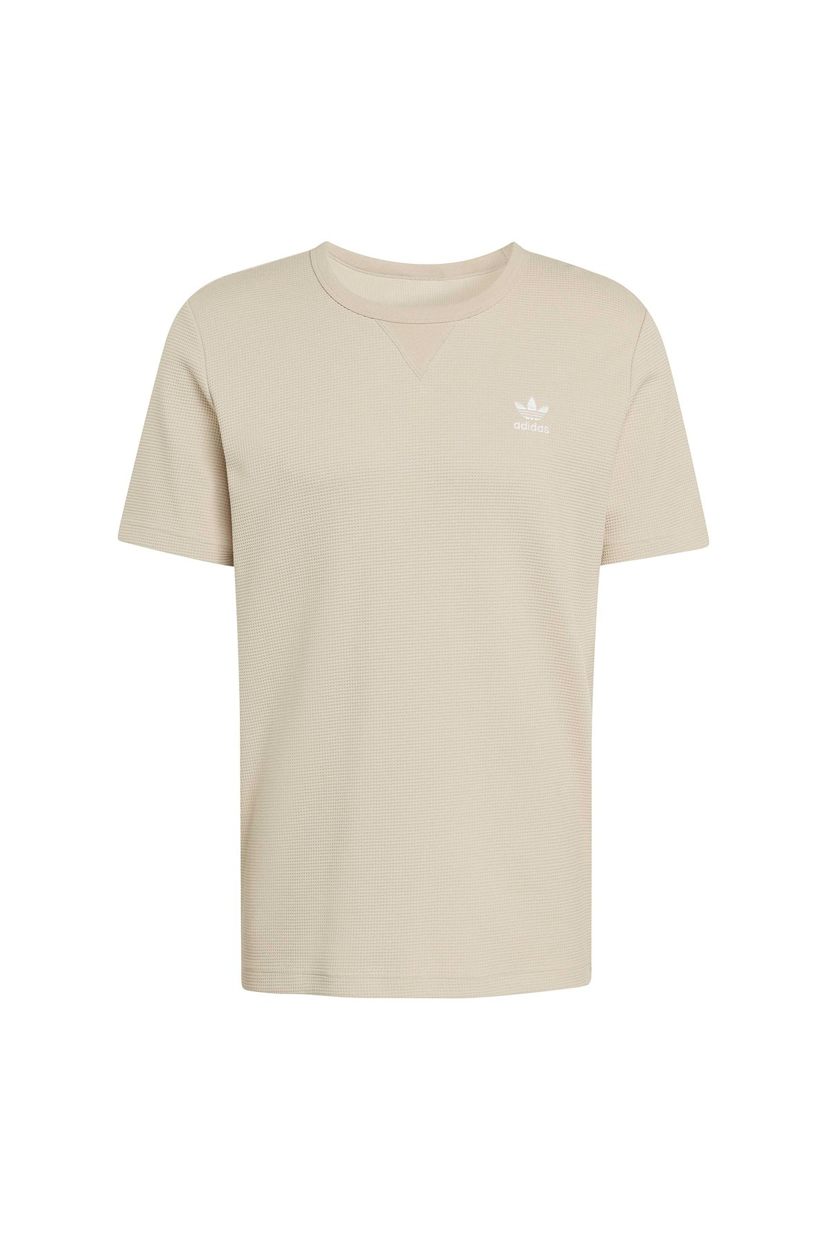 adidas ESS W TEE Erkek  Bej  T-shirt KE1180